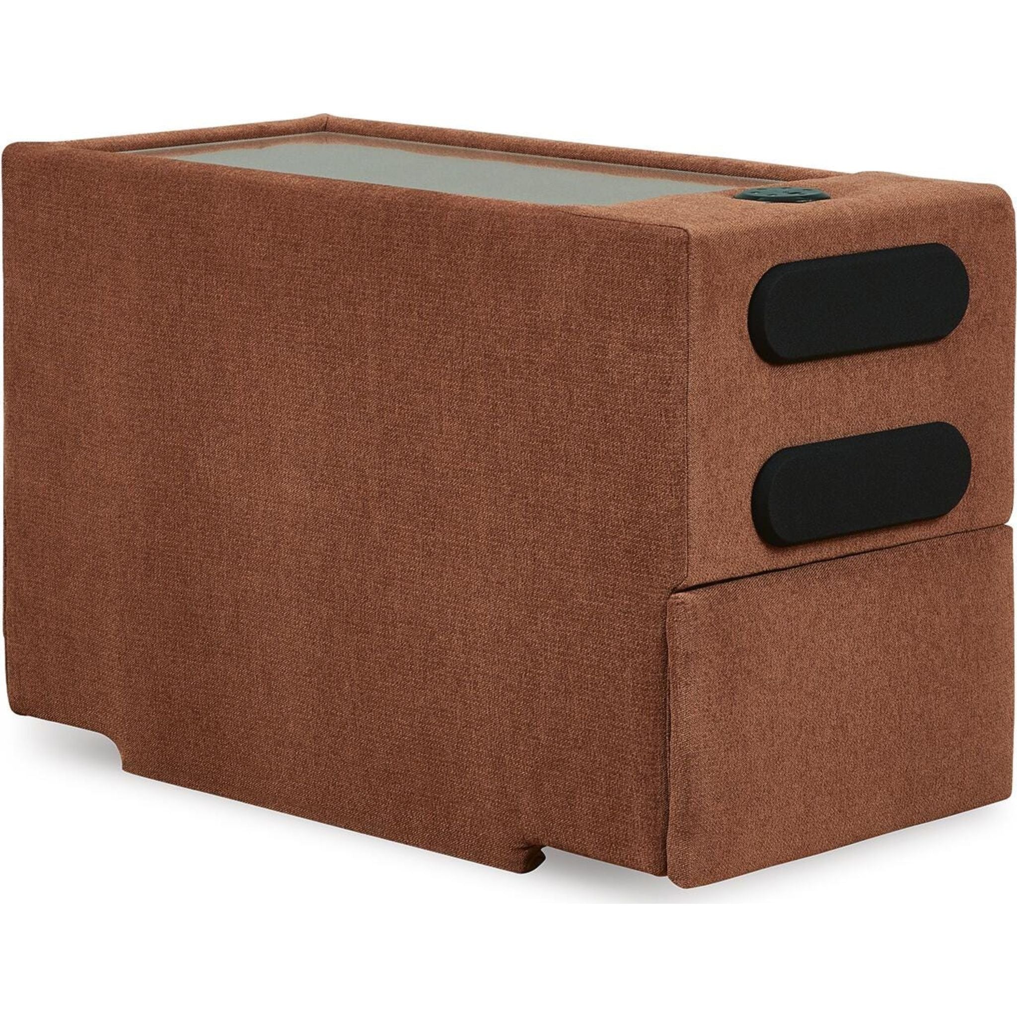 Modmax 4 Piece Modular Sectional with Audio Console - Image 85