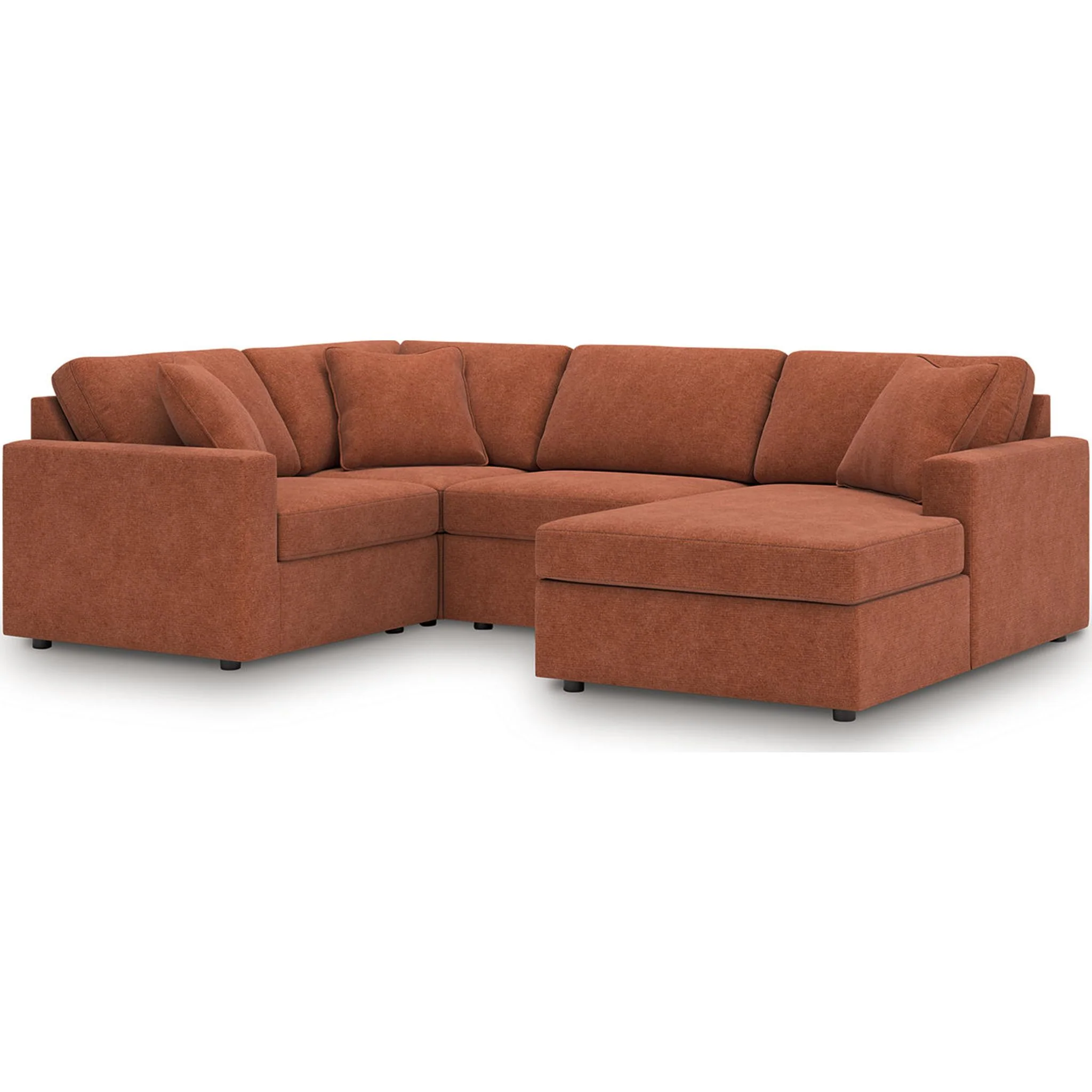 Modmax 4 Piece Modular Sectional with Chaise - Image 101