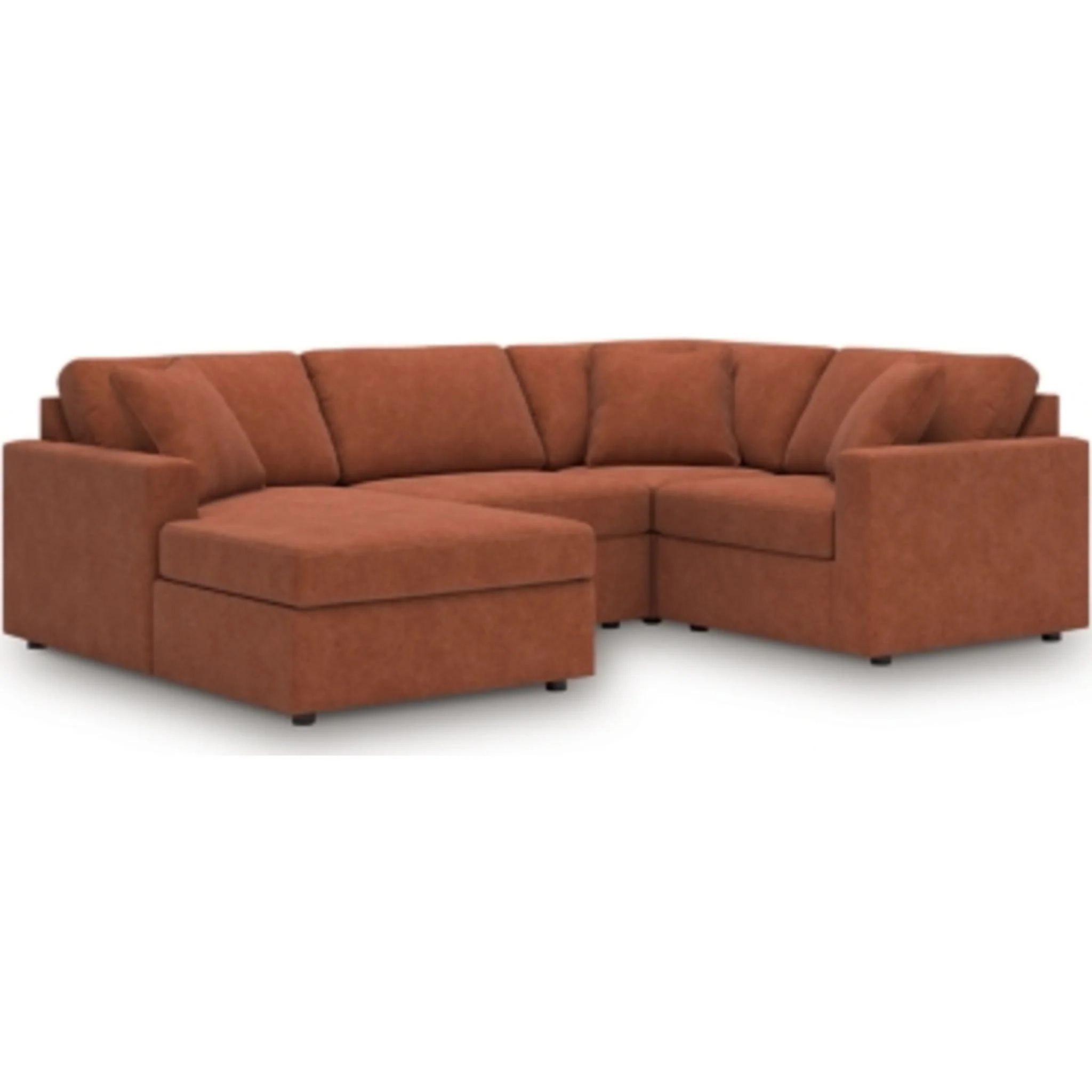 Modmax 4 Piece Modular Sectional with Chaise - Image 68