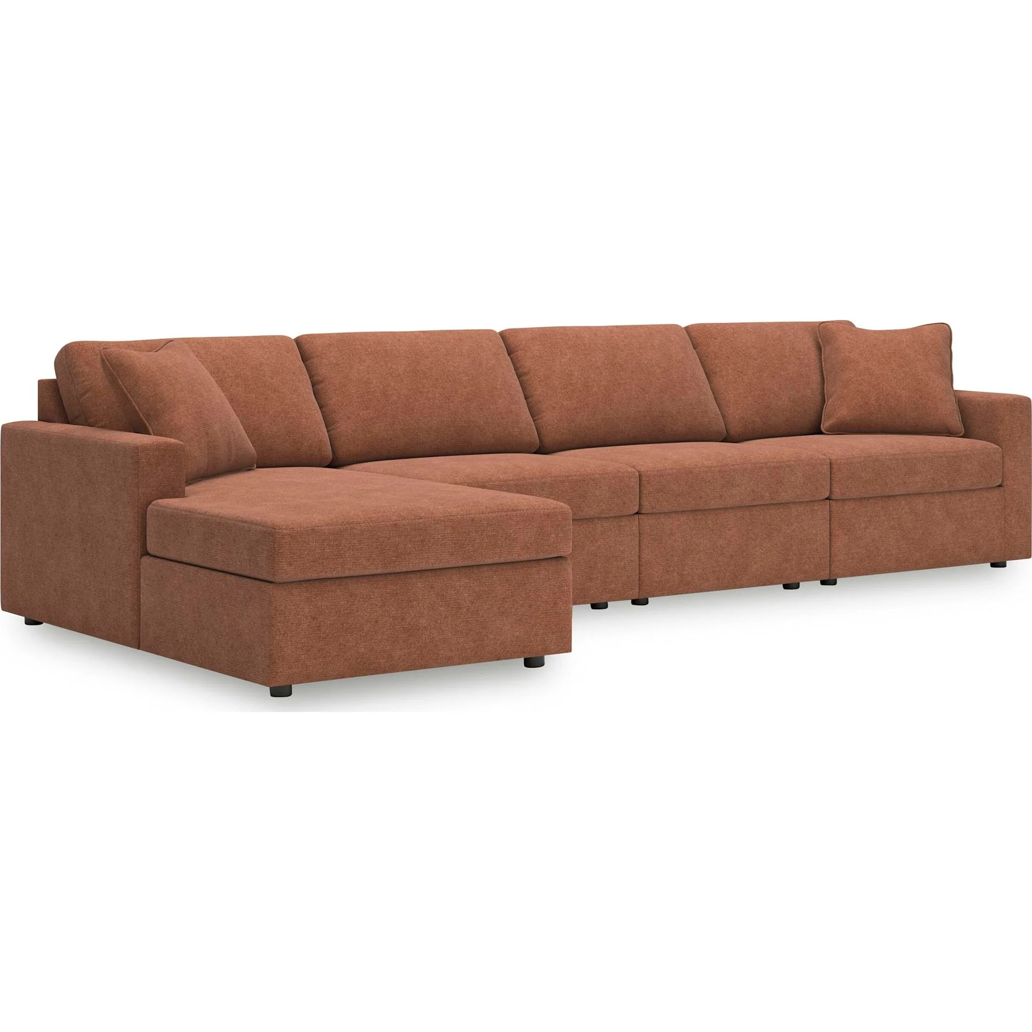 Modmax 4 Piece Modular Sectional with Chaise - Image 72