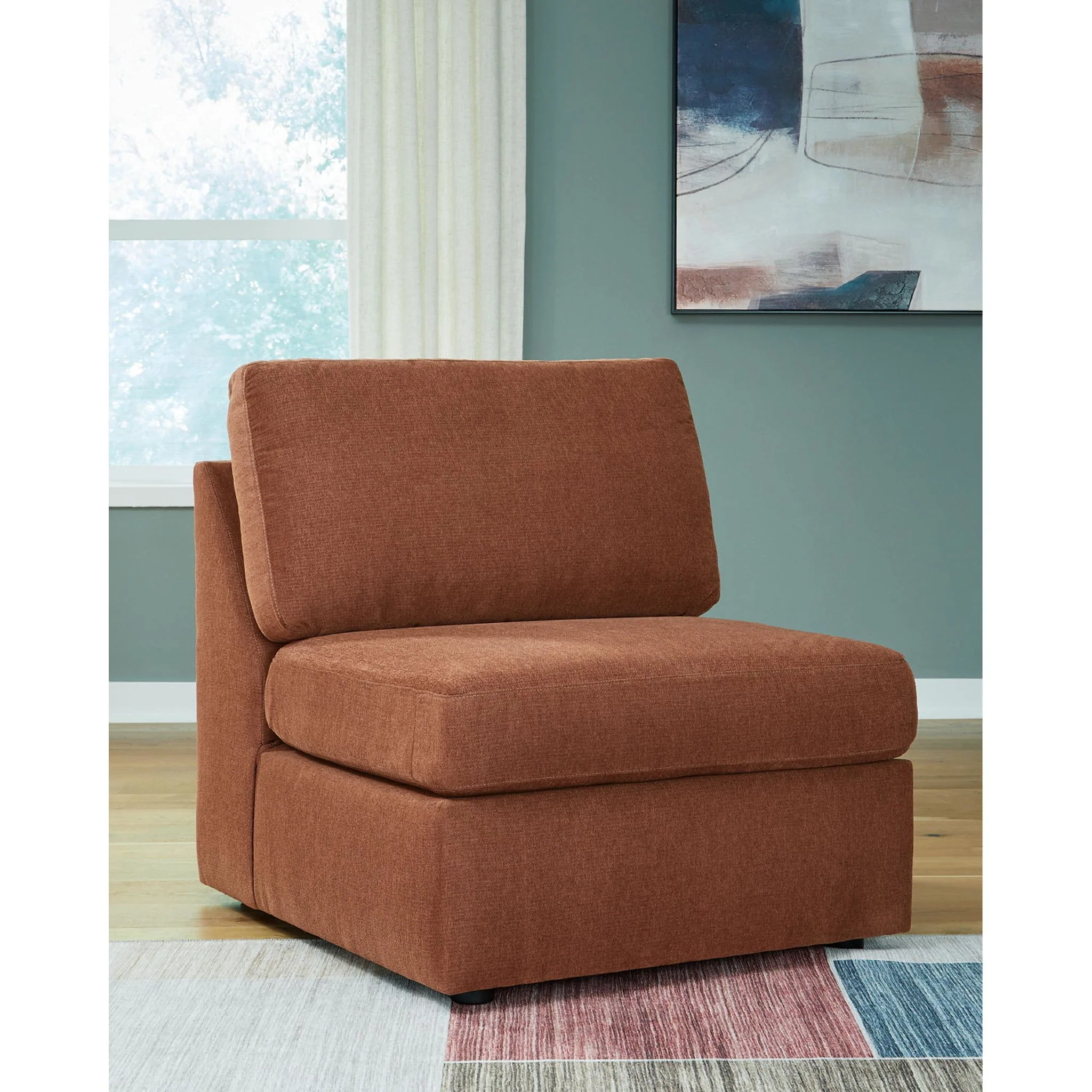 Modmax 4 Piece Modular Sectional with Chaise - Image 73