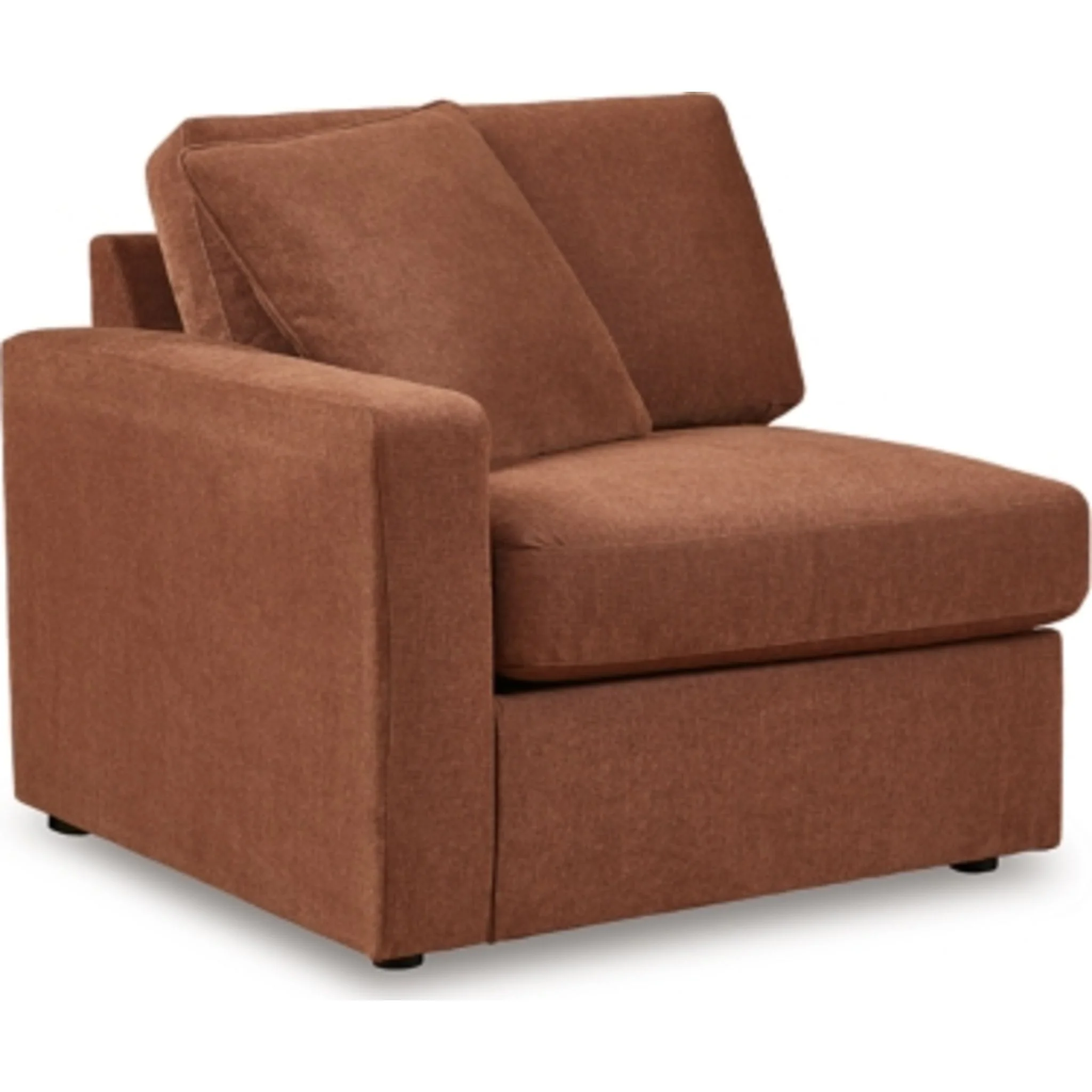 Modmax 4 Piece Modular Sectional with Chaise and Storage Console - Image 69