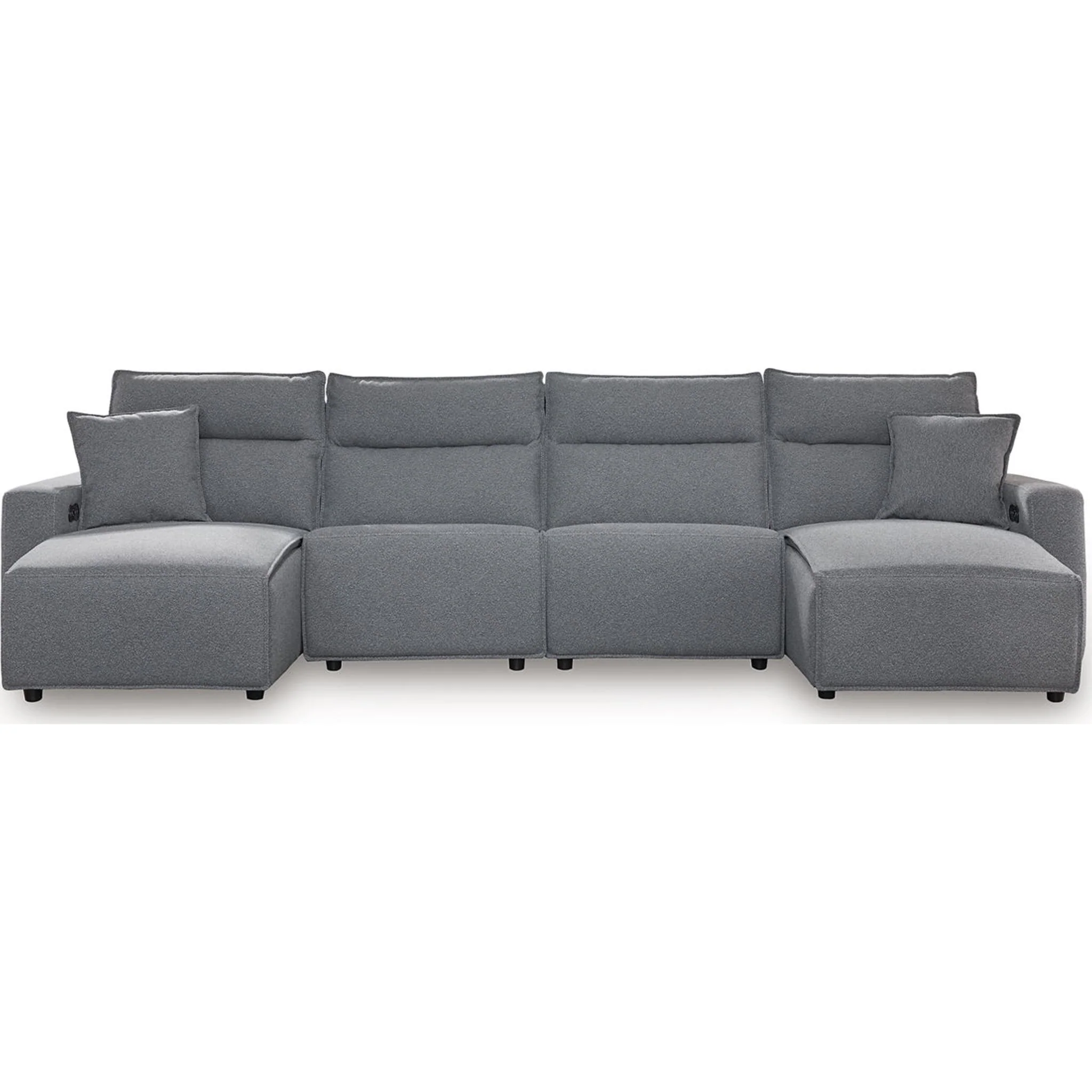 Modmax II 4 Piece Modular Power Reclining Sectional with Dual Chaise