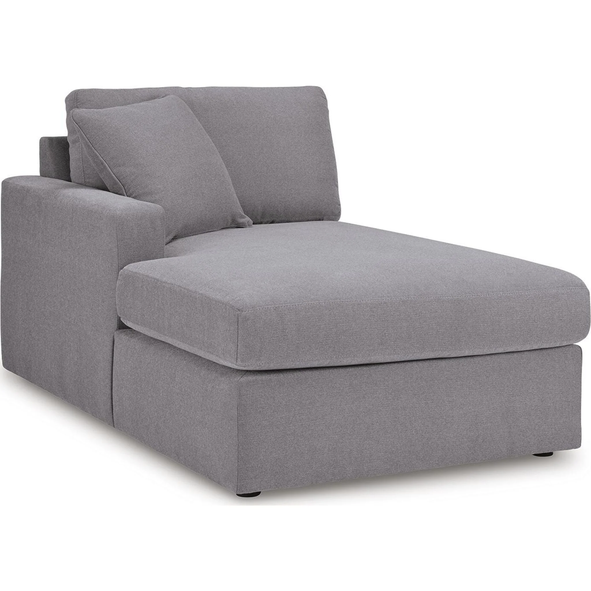 Modmax 5 Piece Modular Sectional Double Chaise with Storage Consoles - Image 47