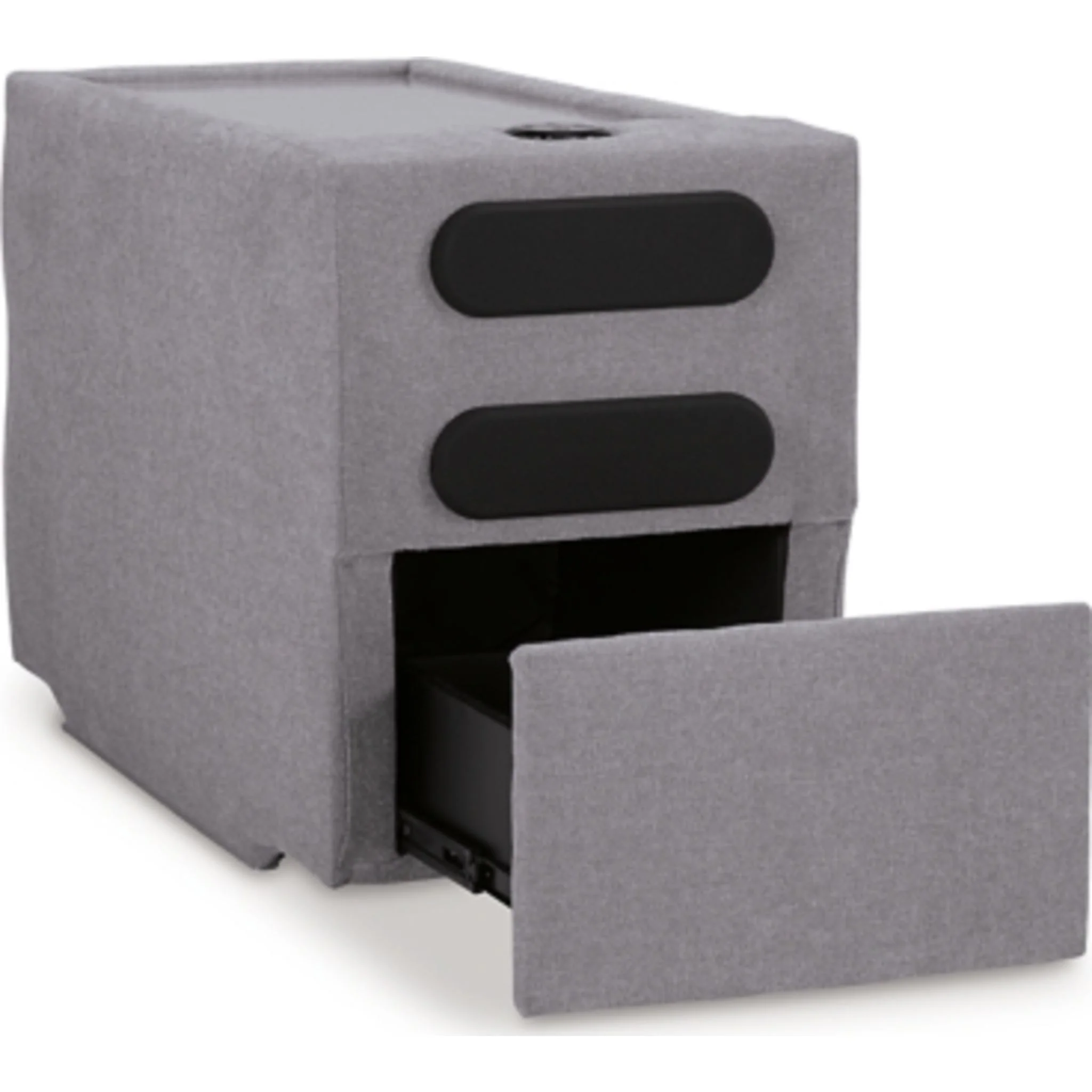 Modmax 5 Piece Modular Sectional with Audio Console - Image 147