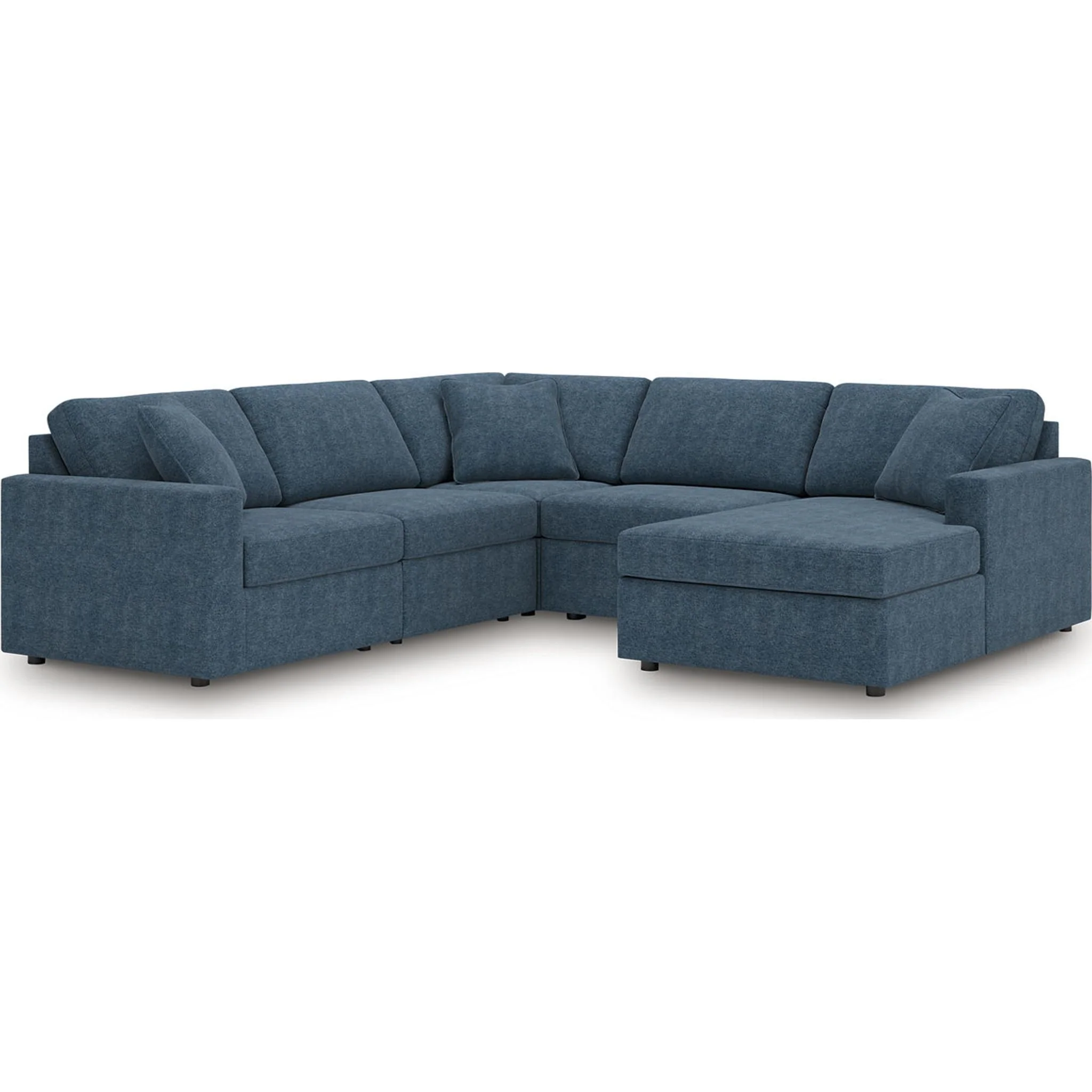Modmax 5 Piece Modular Sectional with Chaise - Image 178