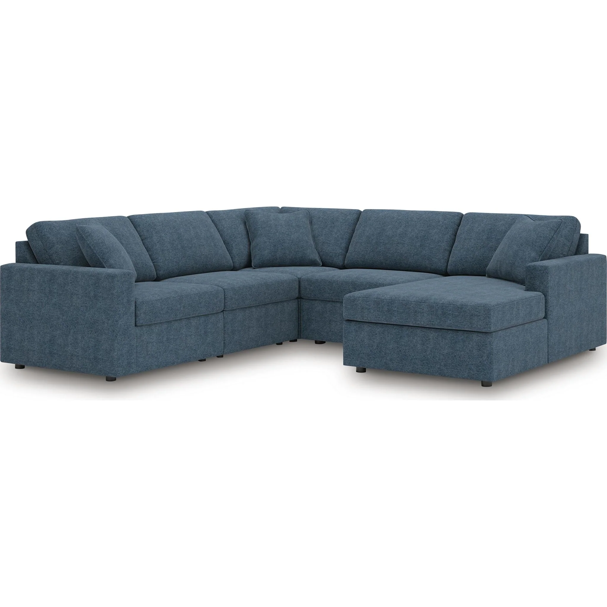 Modmax 5 Piece Modular Sectional with Chaise - Image 179