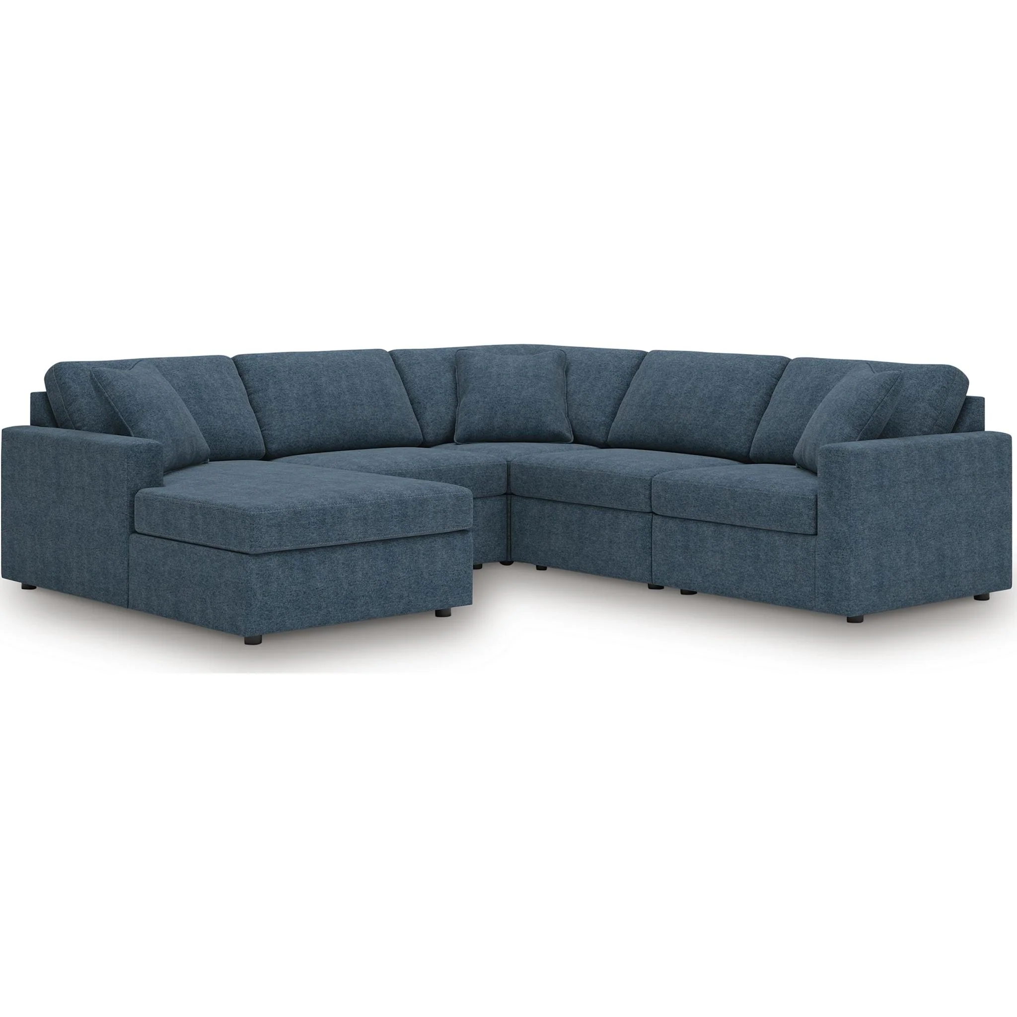 Modmax 5 Piece Modular Sectional with Chaise - Image 219