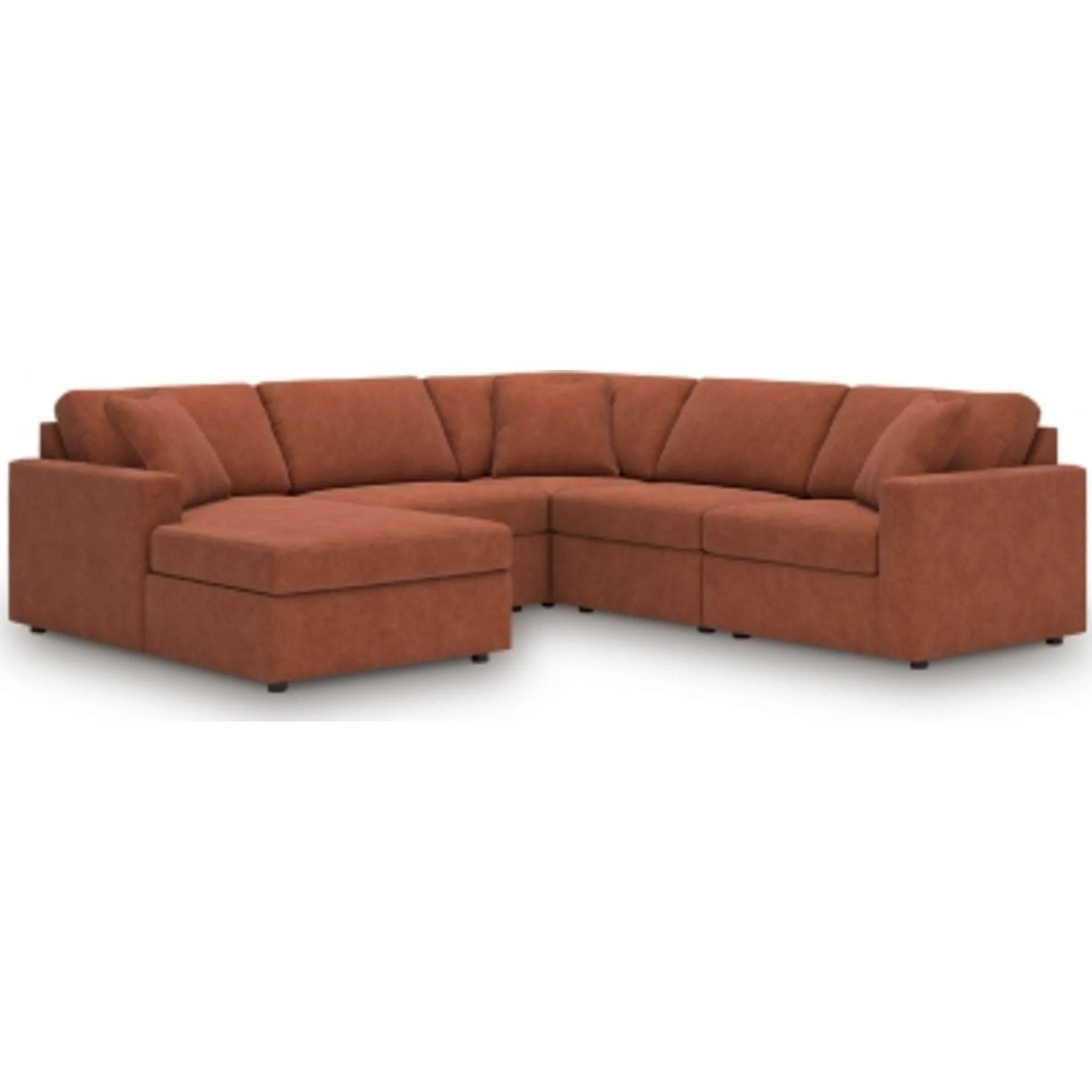 Modmax 5 Piece Modular Sectional with Chaise - Image 81
