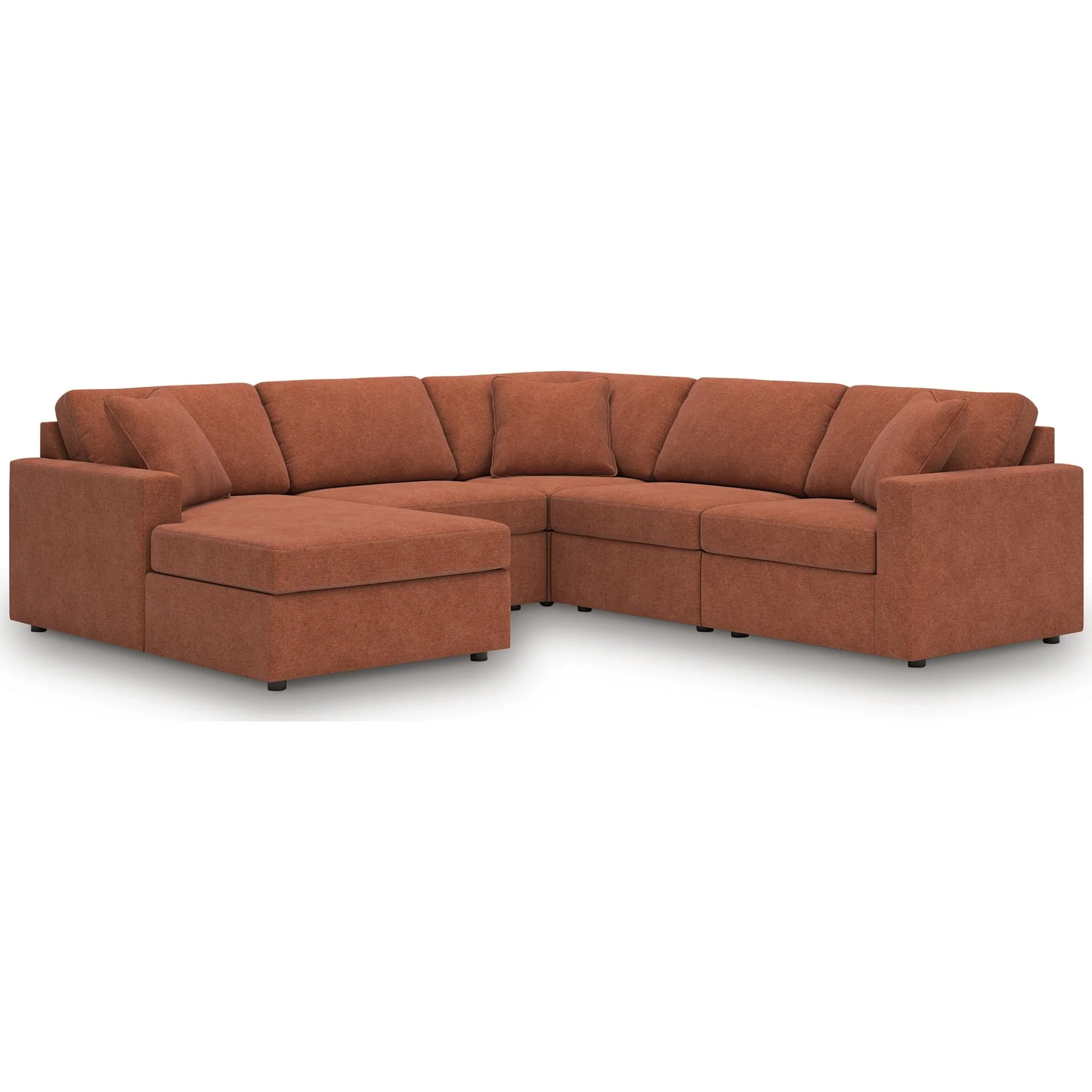 Modmax 5 Piece Modular Sectional with Chaise - Image 97