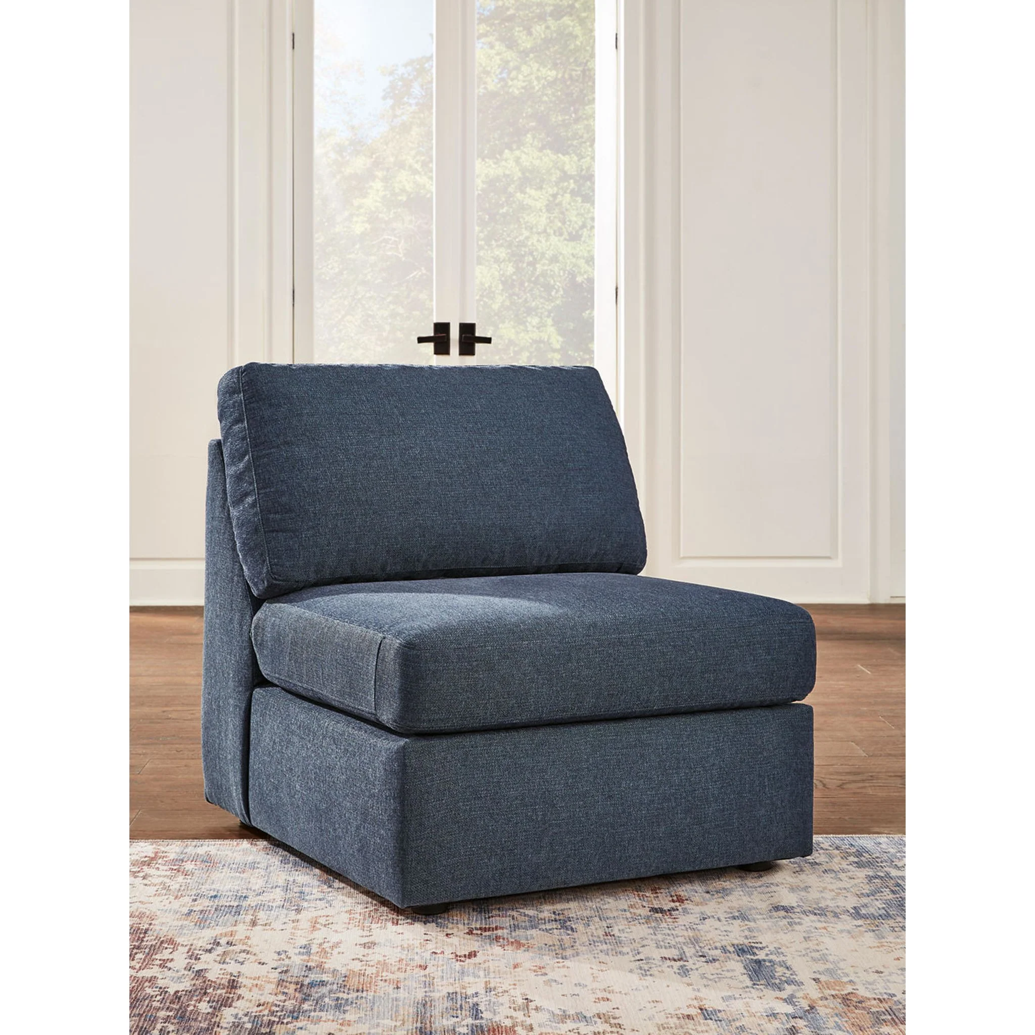 Modmax 5 Piece Modular Sectional with Audio Console - Image 77