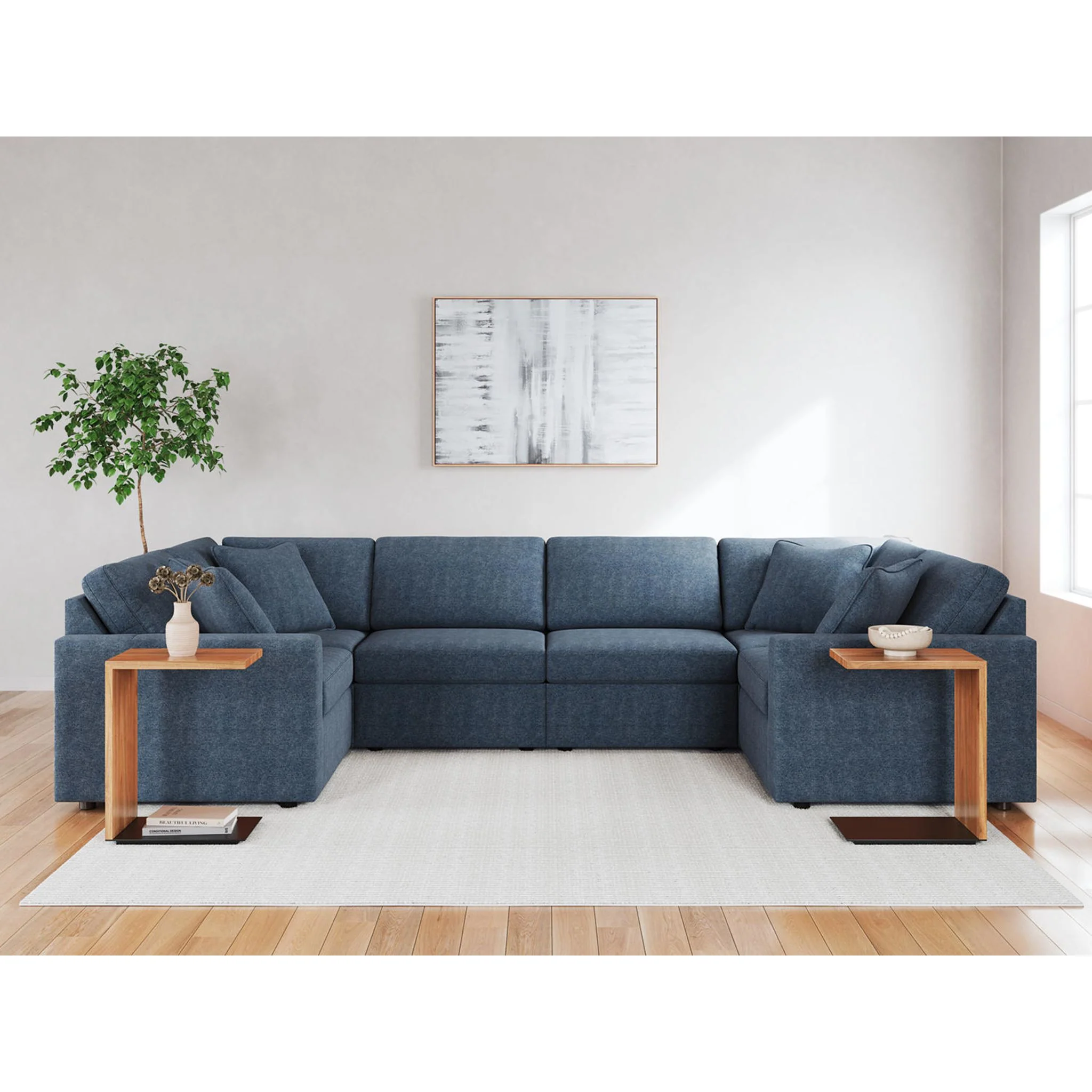 Modmax 6 Piece Modular Sectional - Image 32