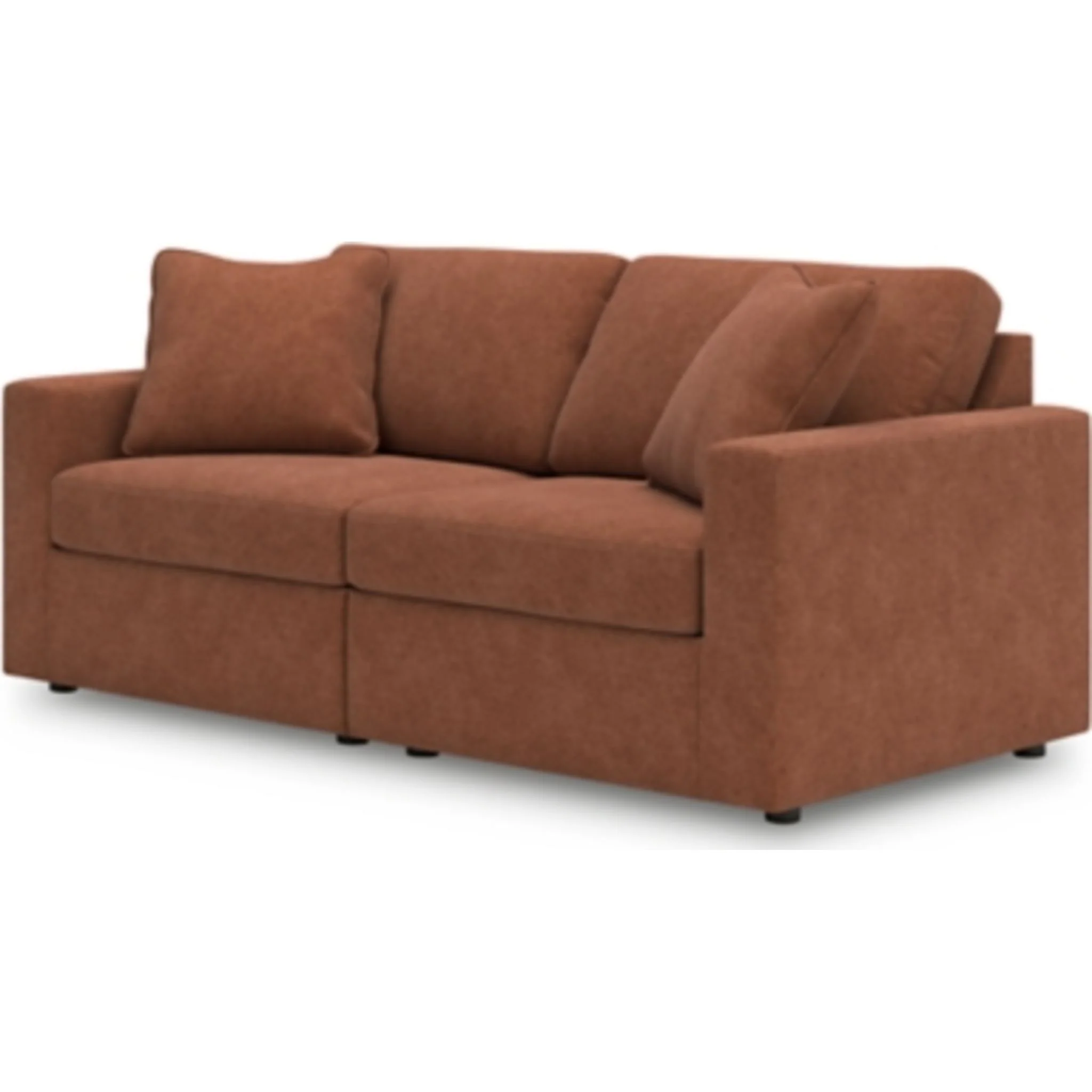 Modmax 6 Piece Modular Sectional with Chaise and Storage Console - Image 174