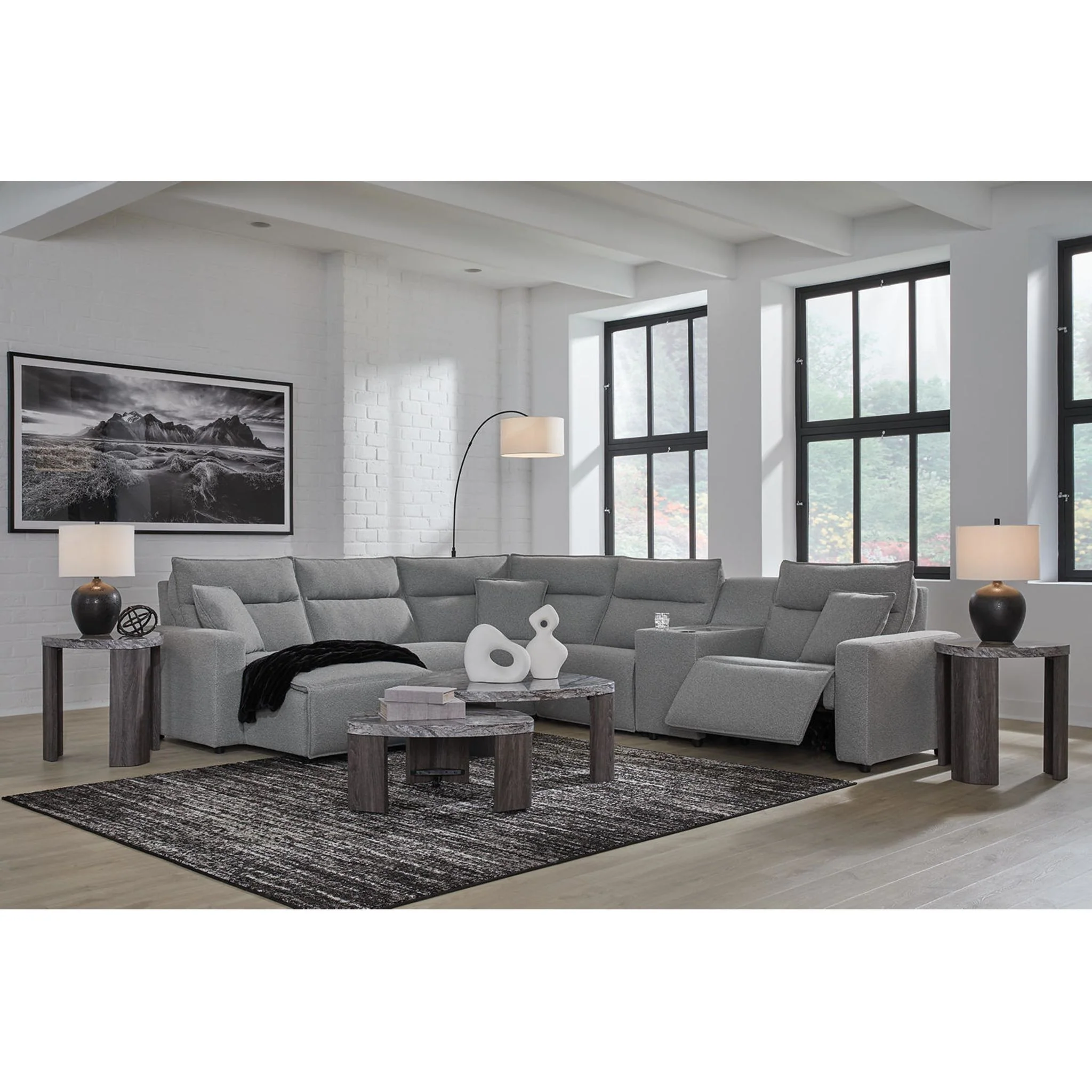 Modmax II 6 Piece Modular Power Reclining Sectional with Chaise - Image 15