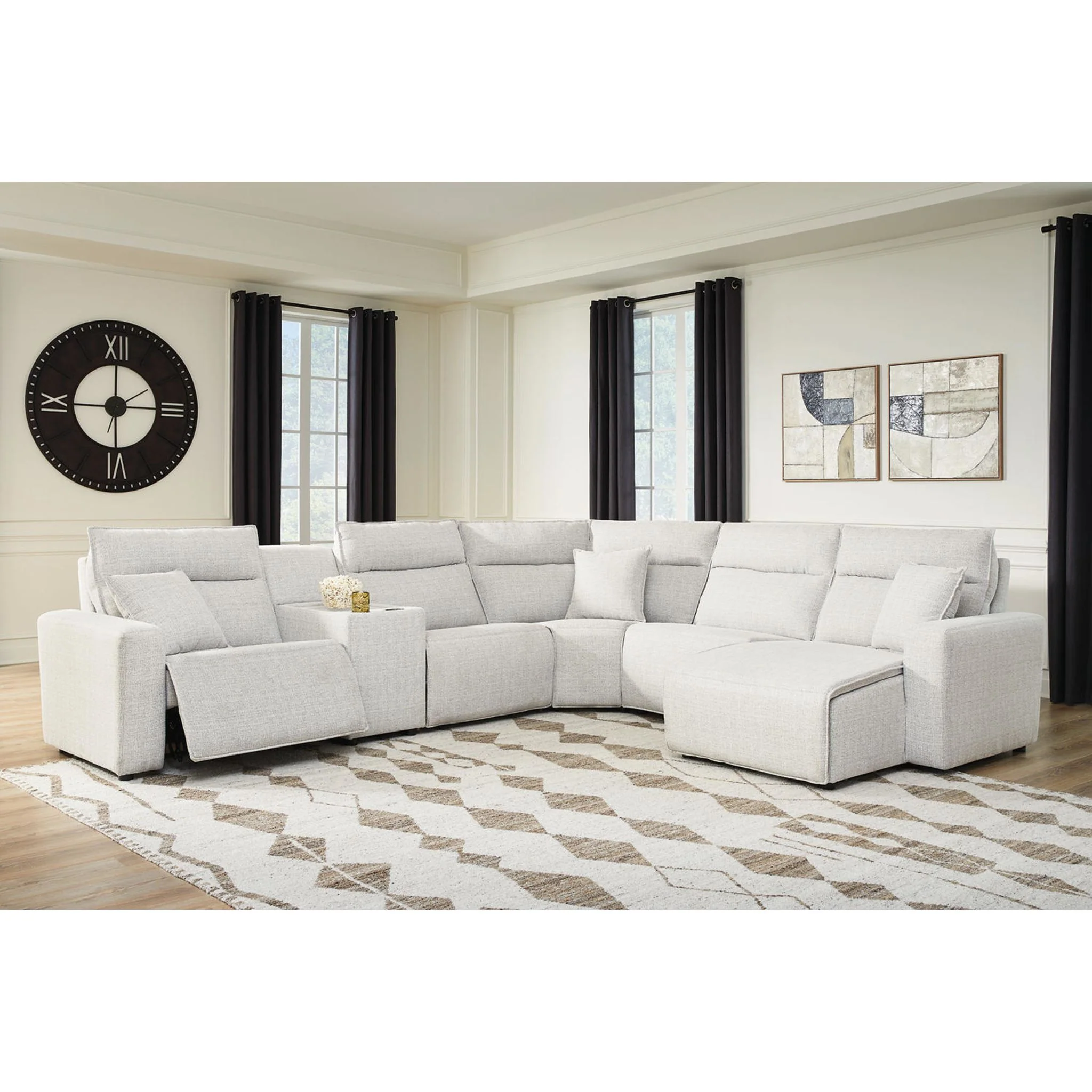 Modmax II 6 Piece Modular Power Reclining Sectional with Chaise - Image 30