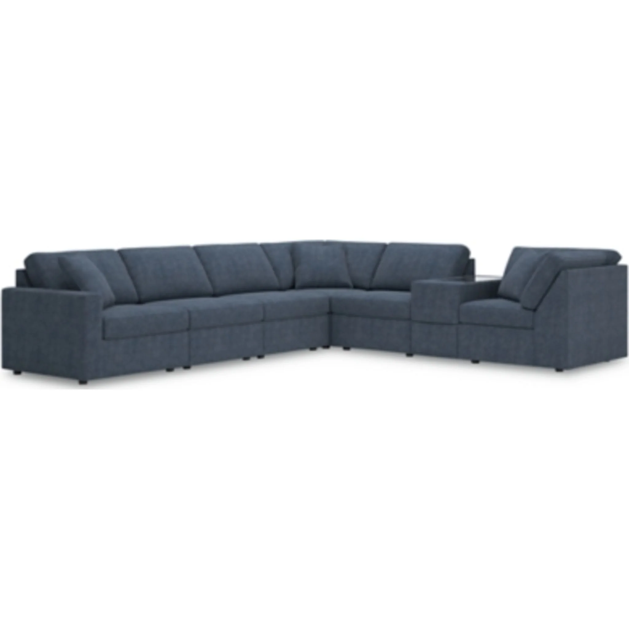 Modmax 7 Piece Modular Sectional with Storage Console - Image 72