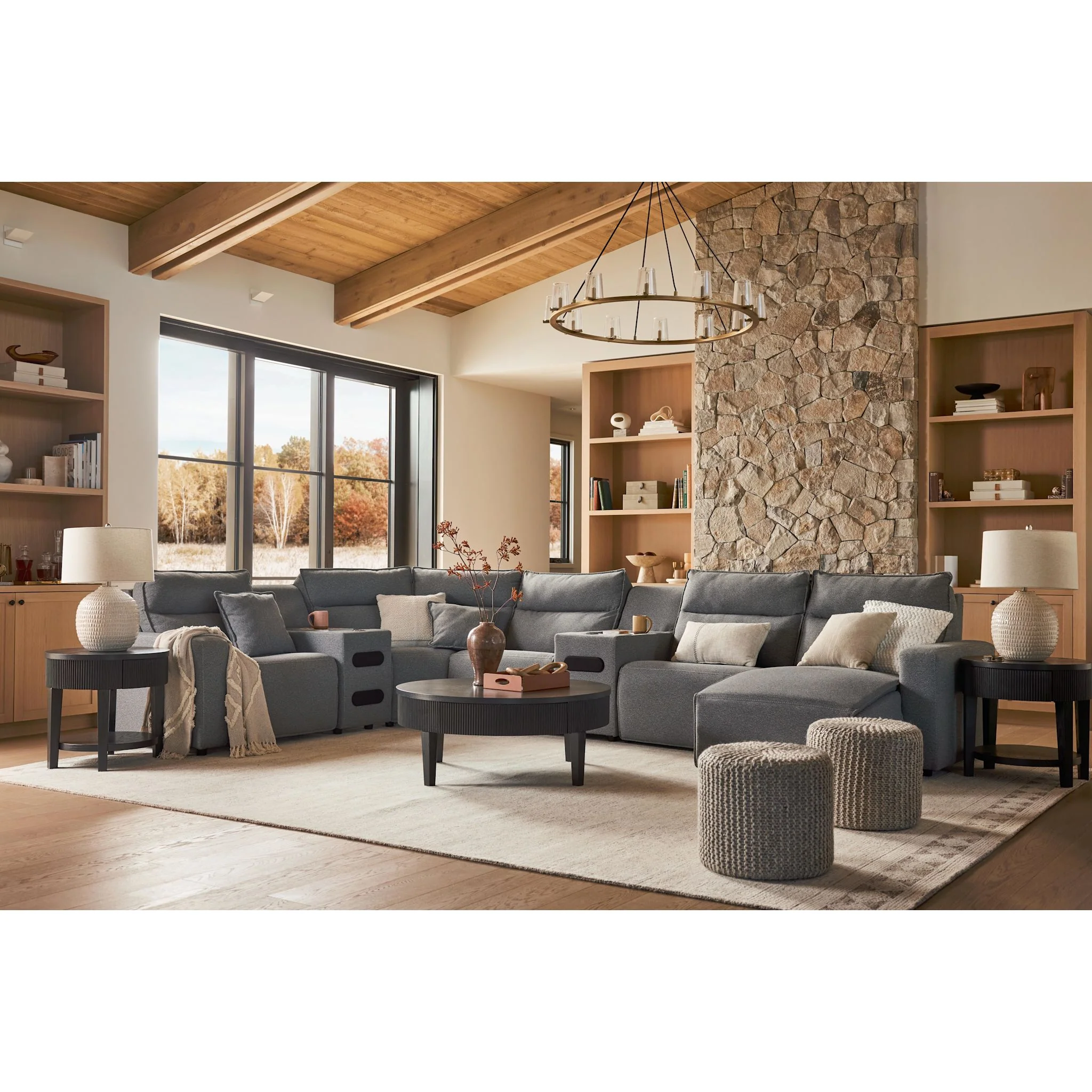Modmax II 7 Piece Modular Power Reclining Sectional with Chaise - Image 17