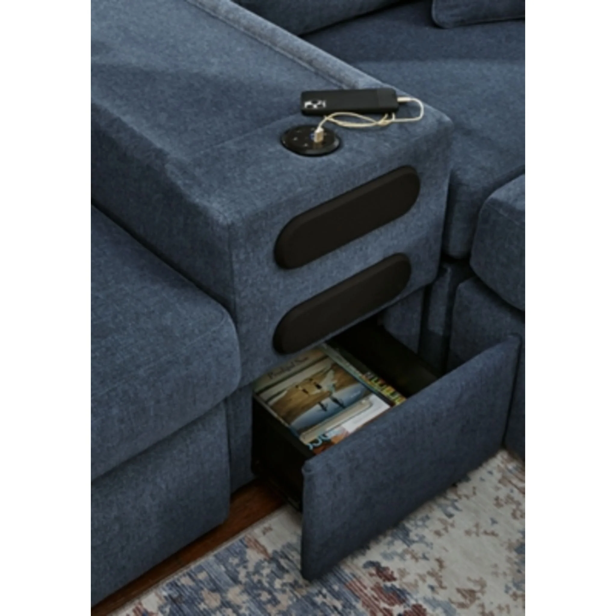 Modmax 7 Piece Sectional with Audio System - Image 25