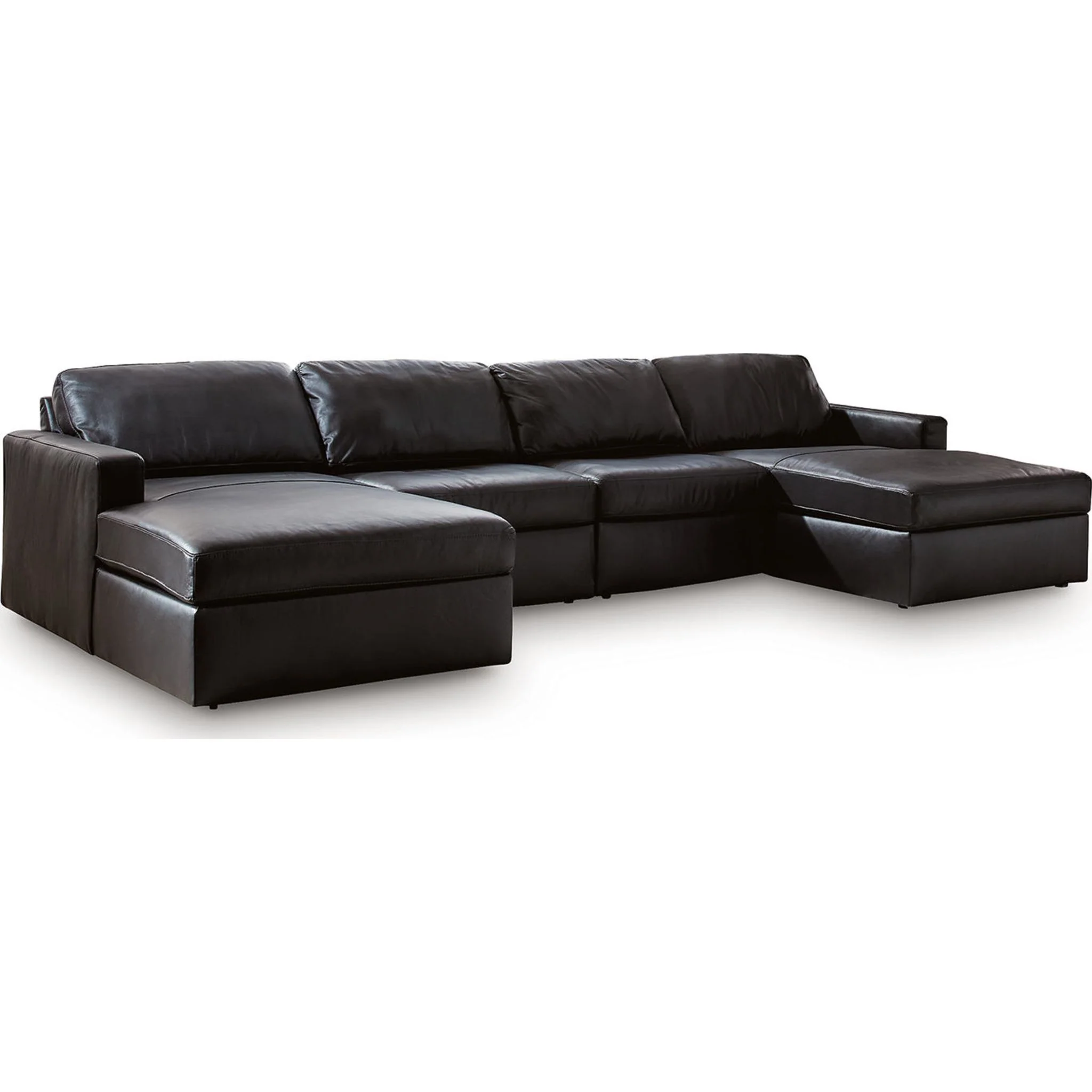 Modmax II 4 Piece Modular Sectional with Dual Chaise