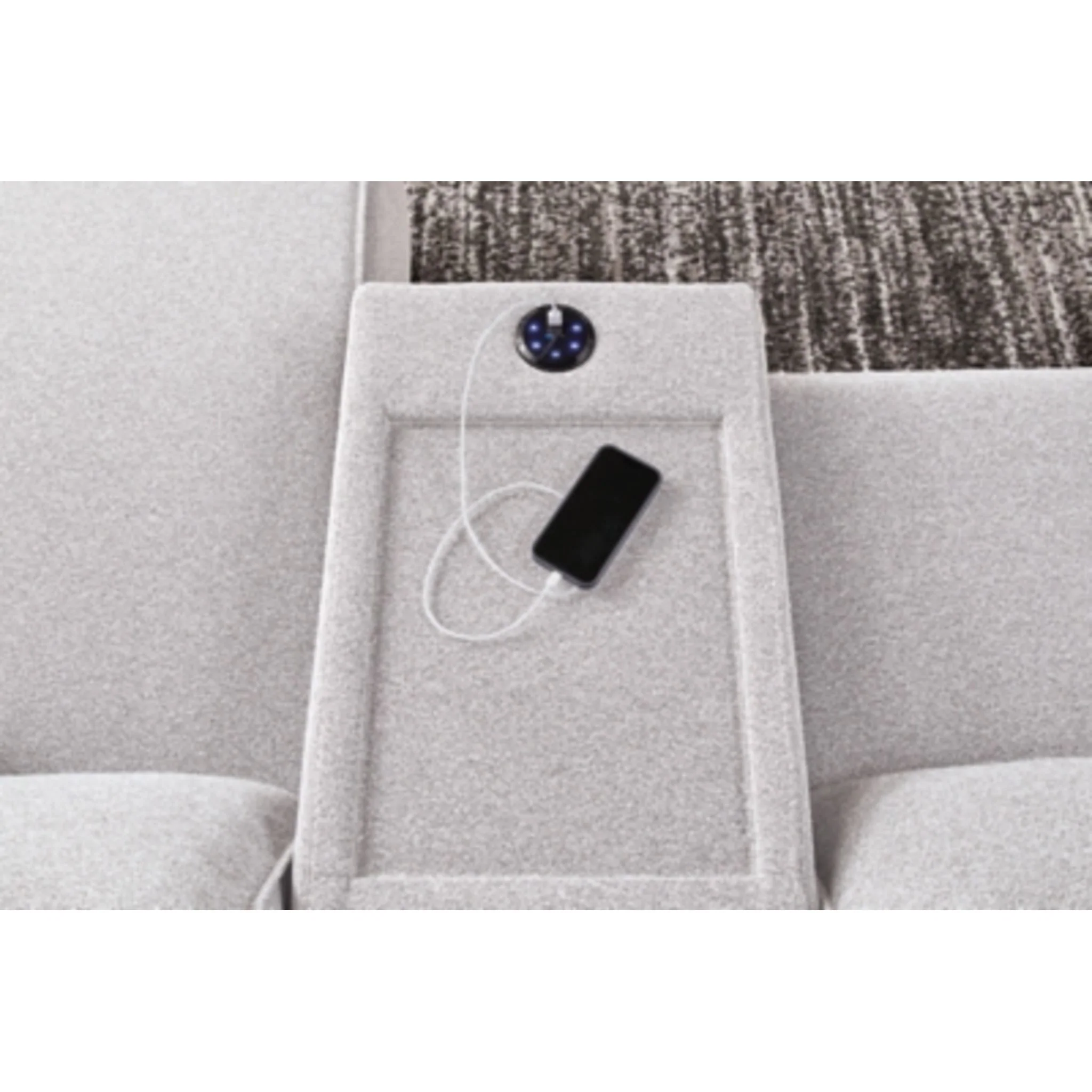 Modmax II 6 Piece Modular Reclining Sectional with Audio Console - Image 18
