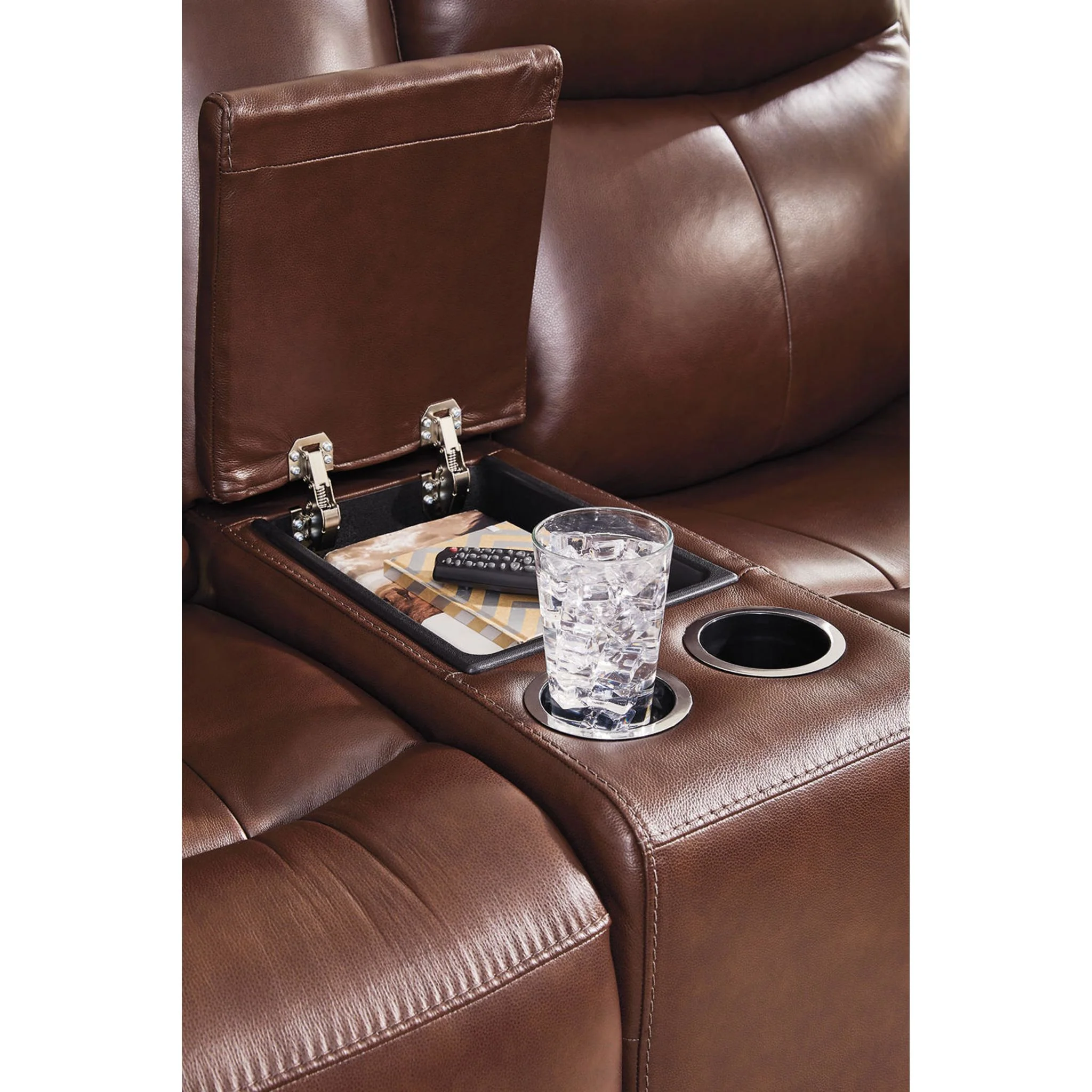 Momentum Moves Power Reclining Loveseat with Console - Image 38