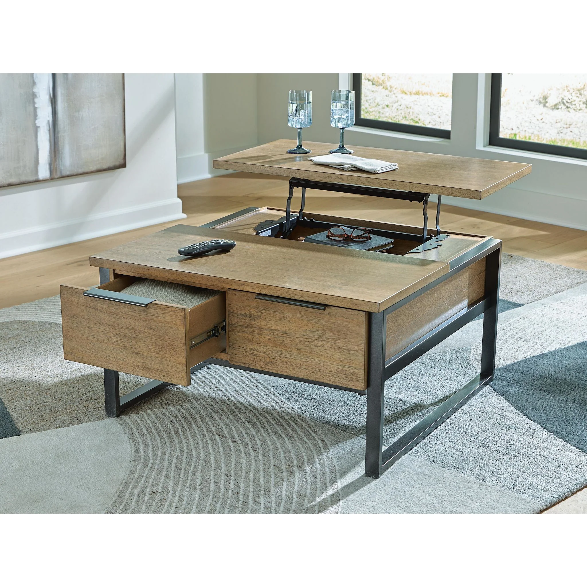 Montia Lift-Top Coffee Table - Image 18