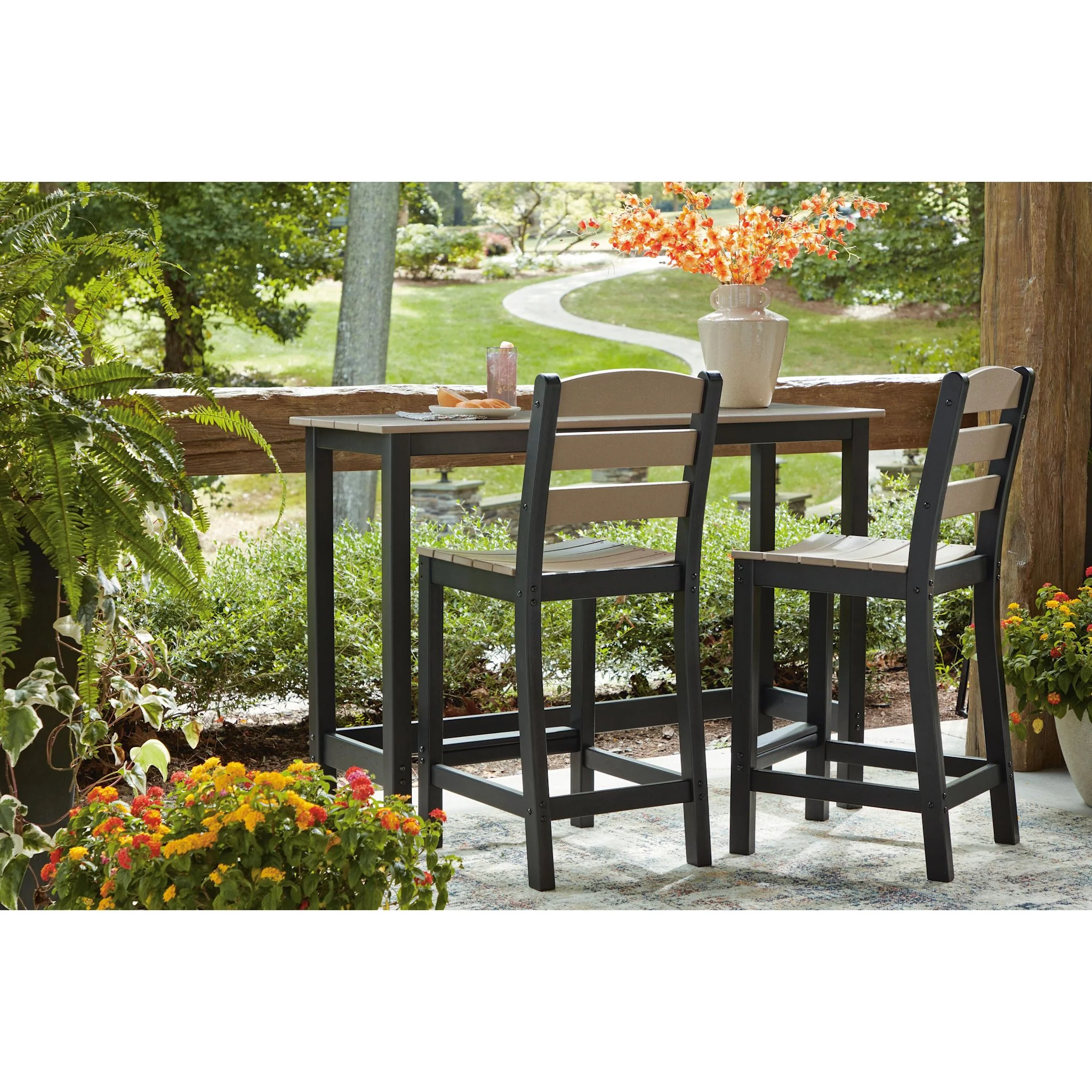 Moondance 3 Piece Outdoor Bar Set - Image 17