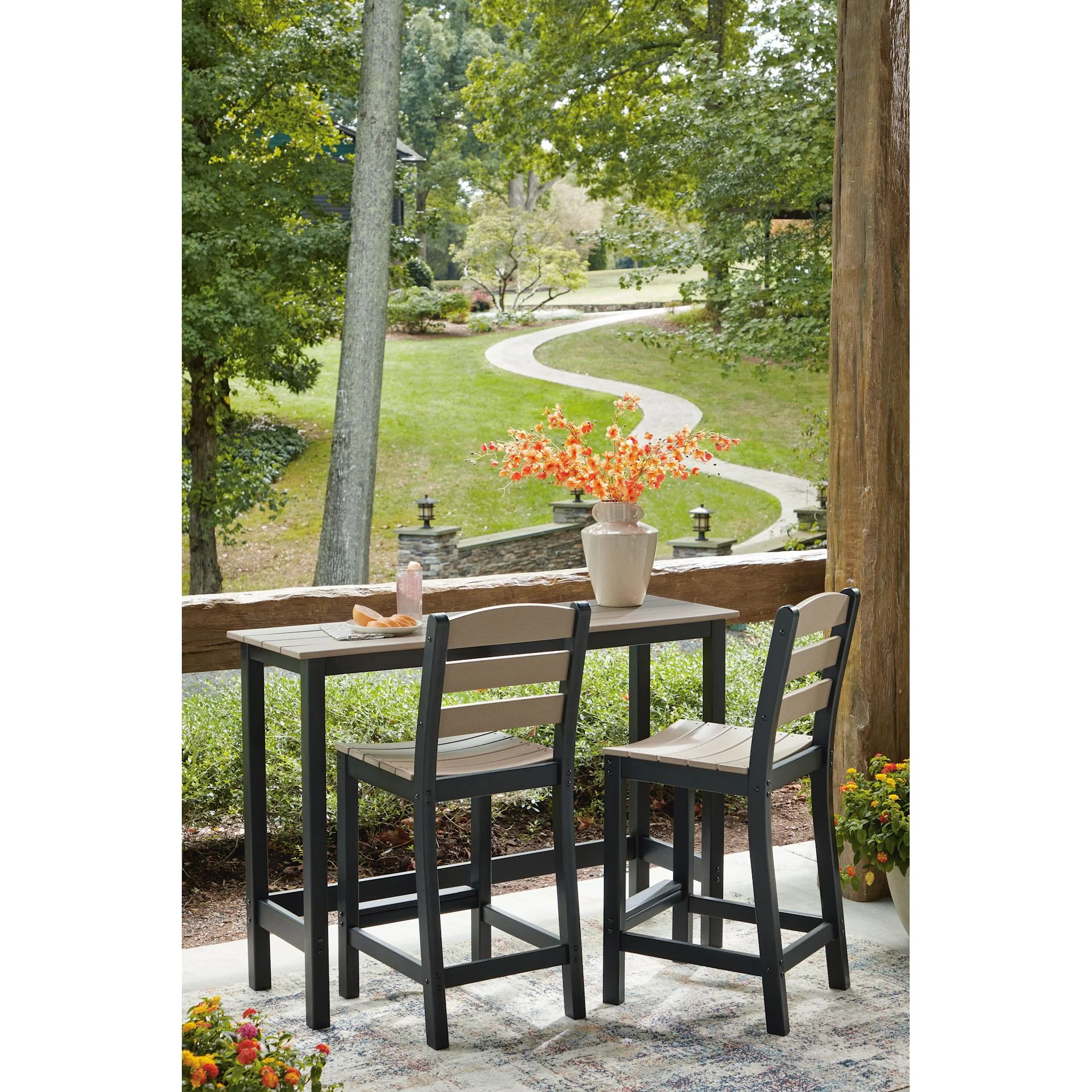 Moondance 3 Piece Outdoor Bar Set - Image 18