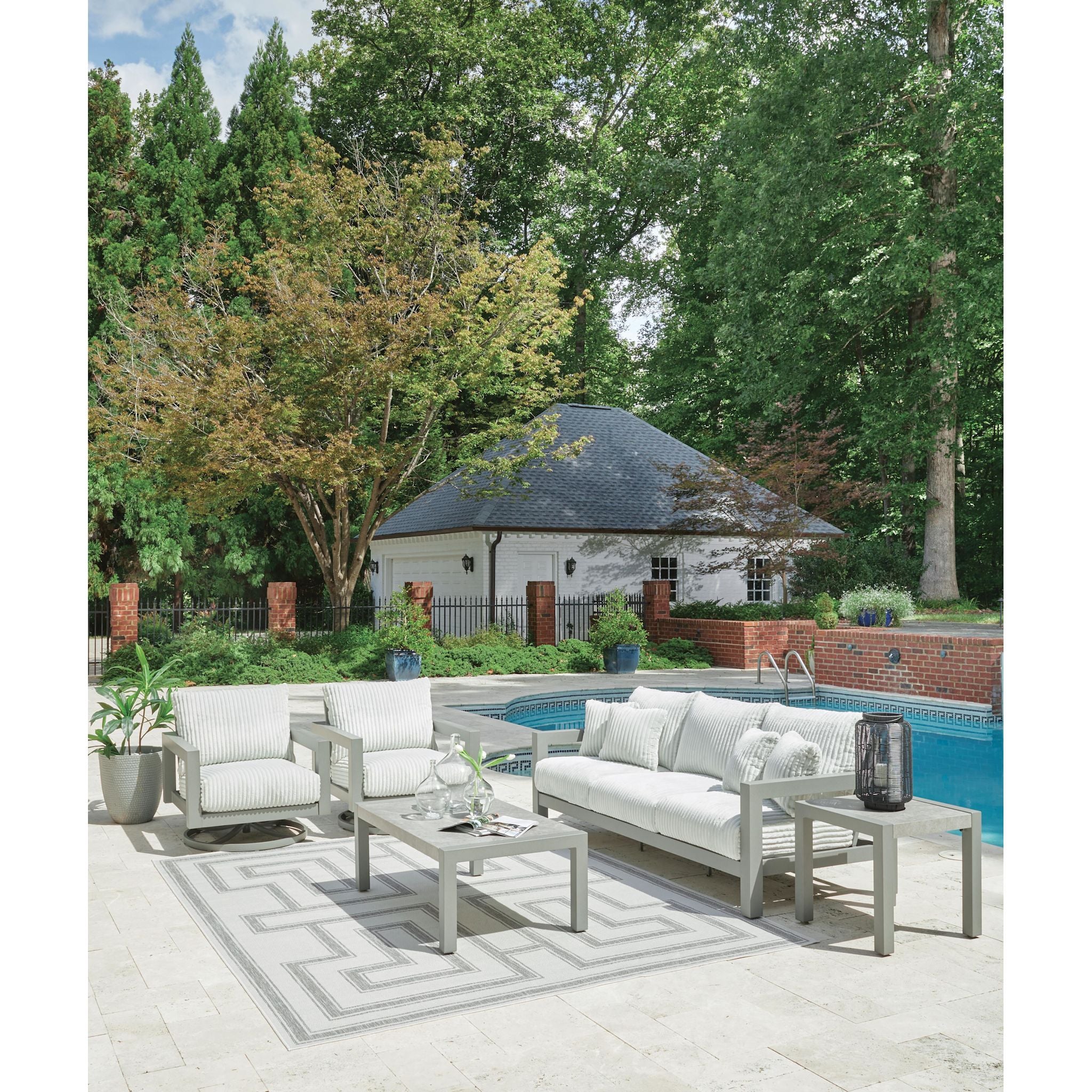 Moonlight View Outdoor Sofa with Cushion - Image 22