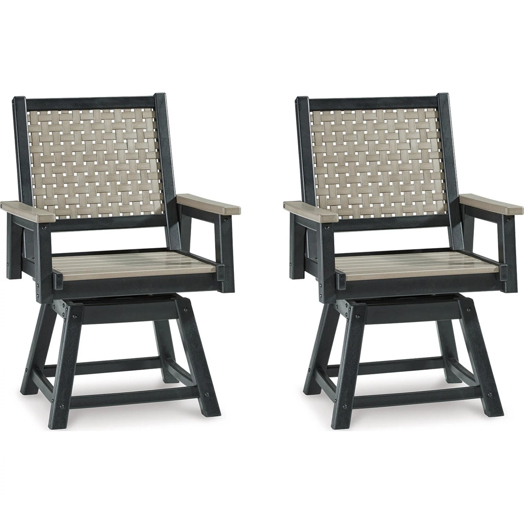 Mount Valley Outdoor Swivel Chair (set of 2)