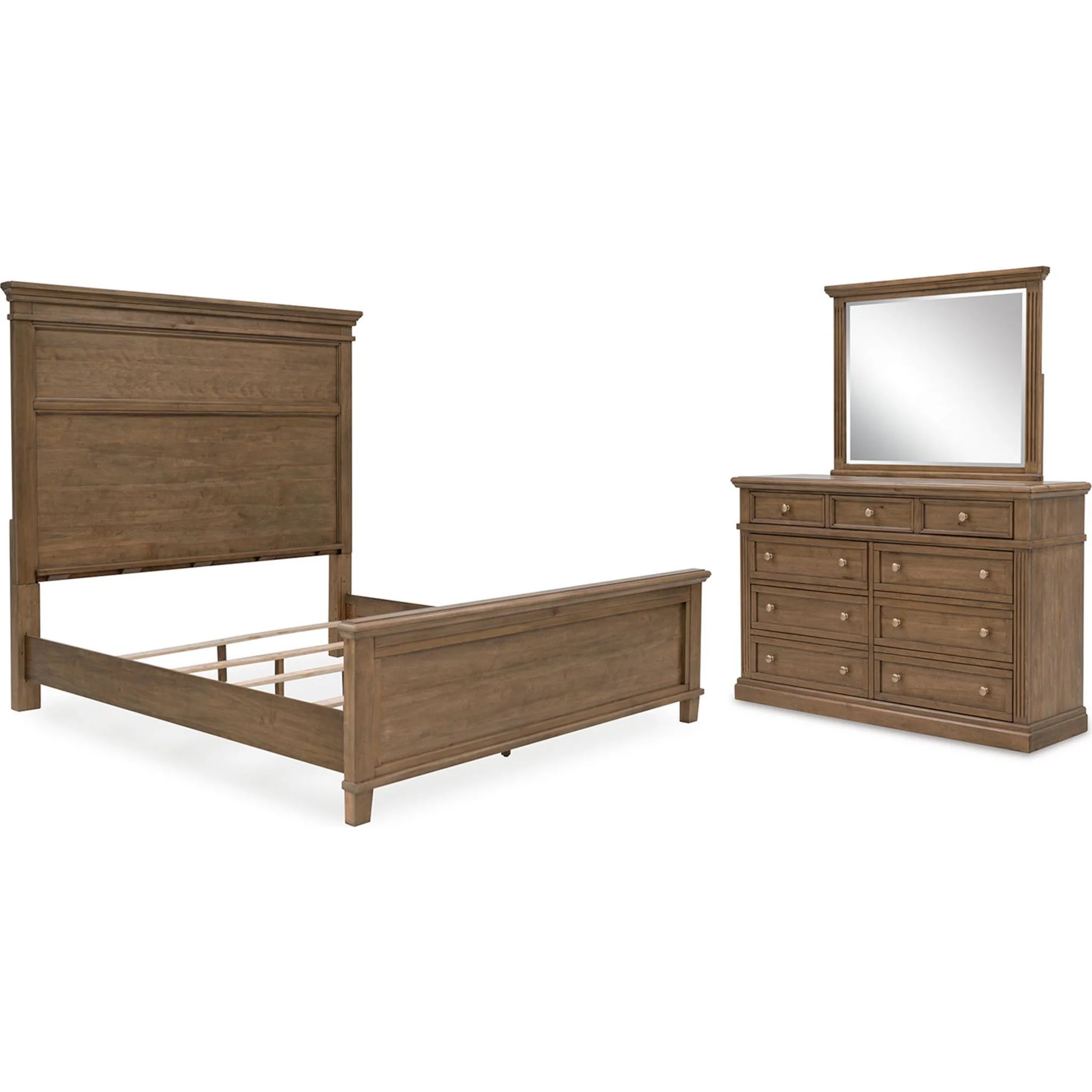 Mylarken-Exclusive 5 Piece King Panel Bedroom