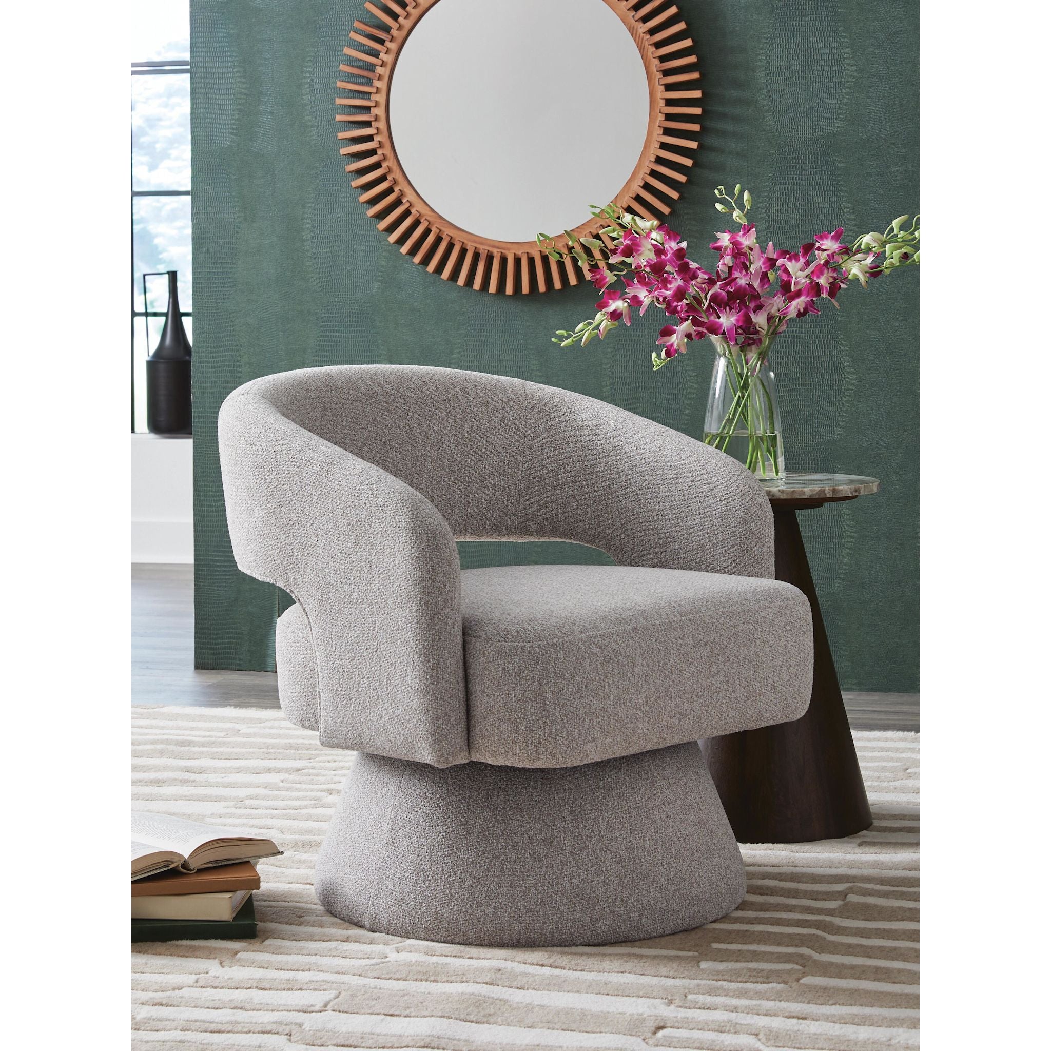 Nashkins Swivel Accent Chair - Image 2