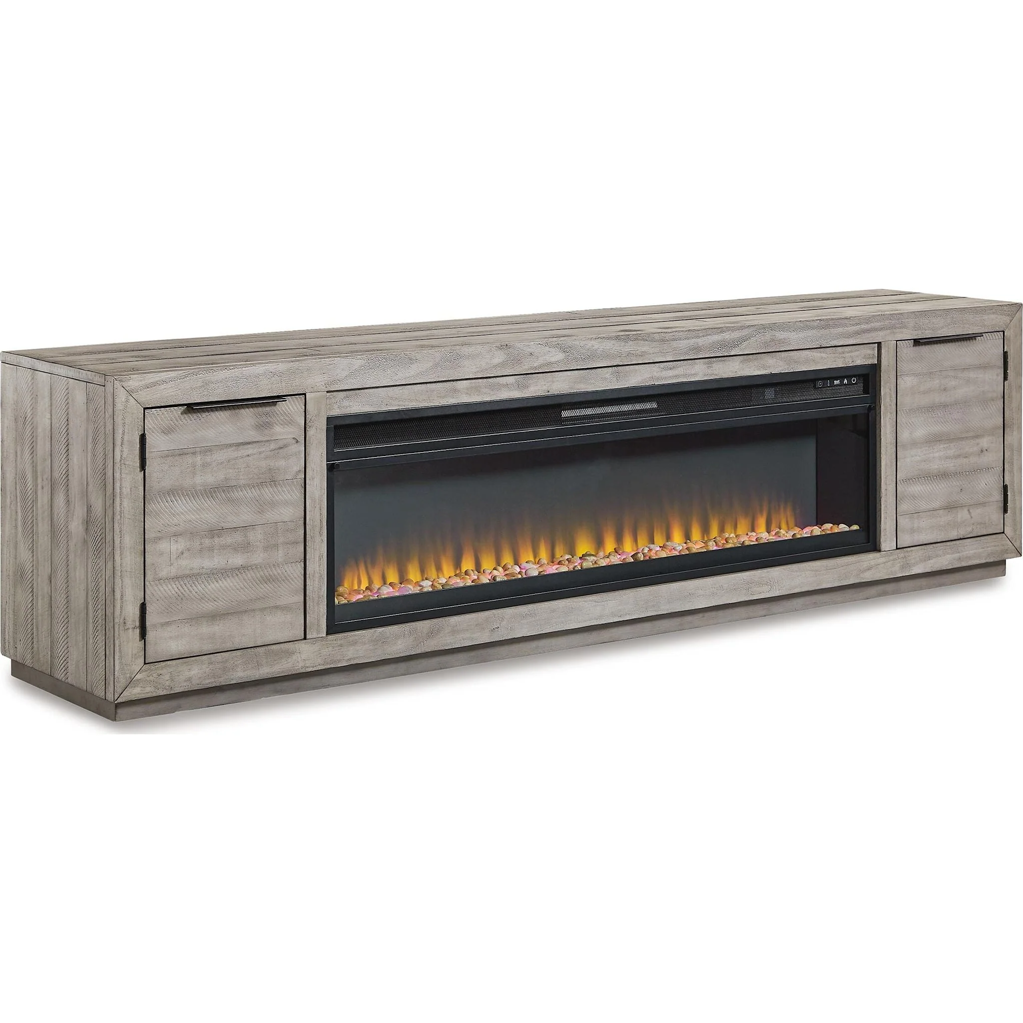 Naydell TV Stand with Fireplace - Image 8