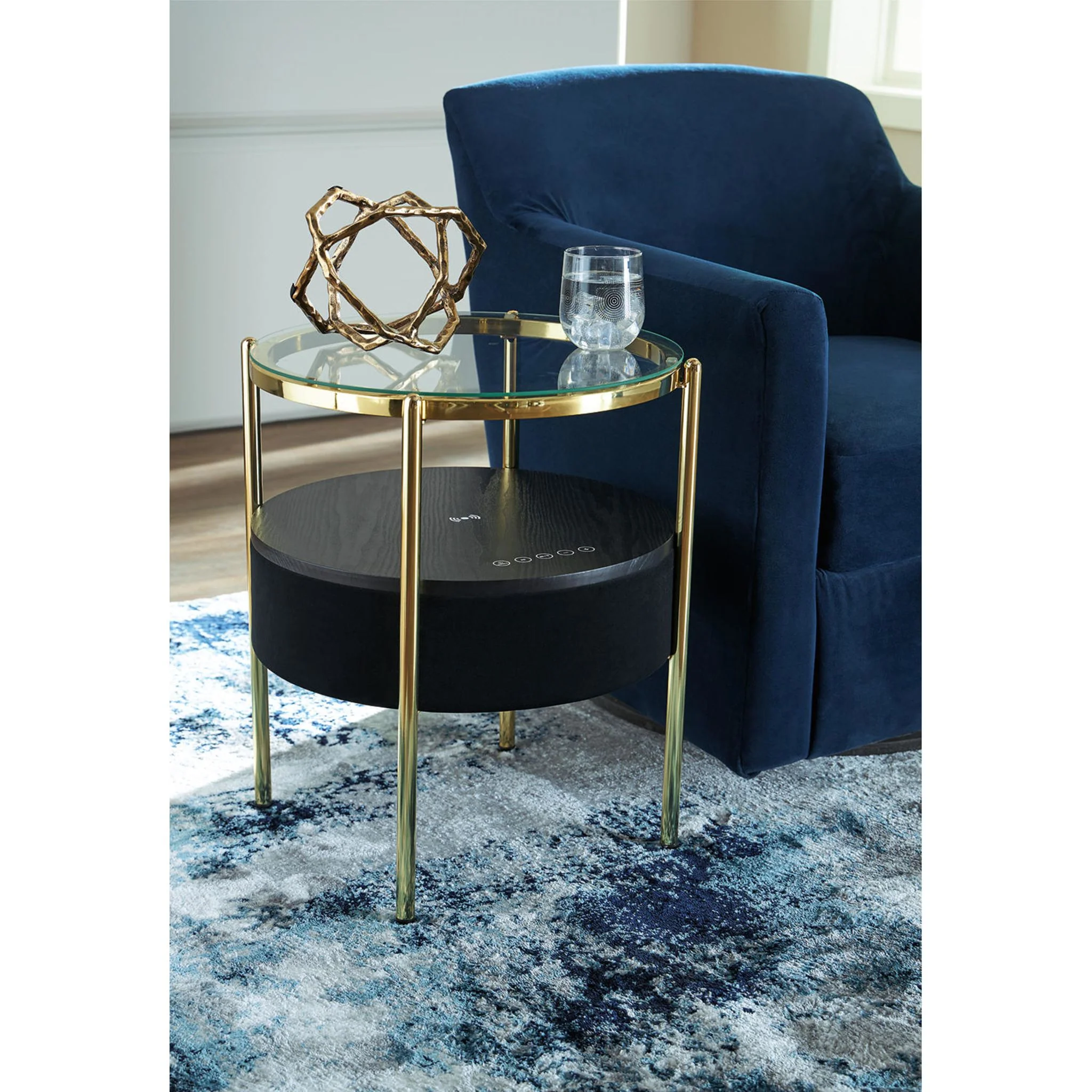 Nedman Accent Table with Speaker - Image 2