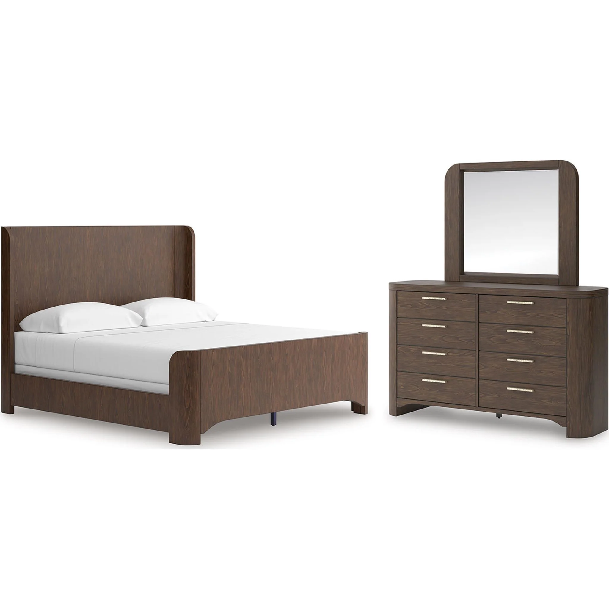 Neo-Exclusive 5 Piece Panel Bedroom - Image 73