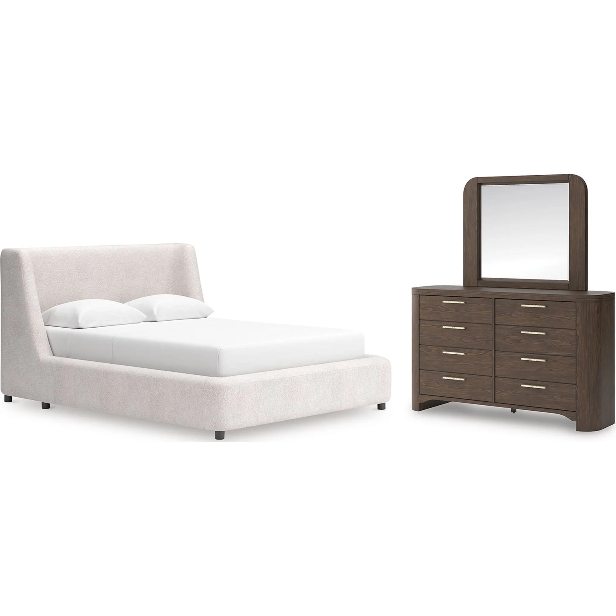 Neo-Exclusive 5 Piece Upholstered Bedroom