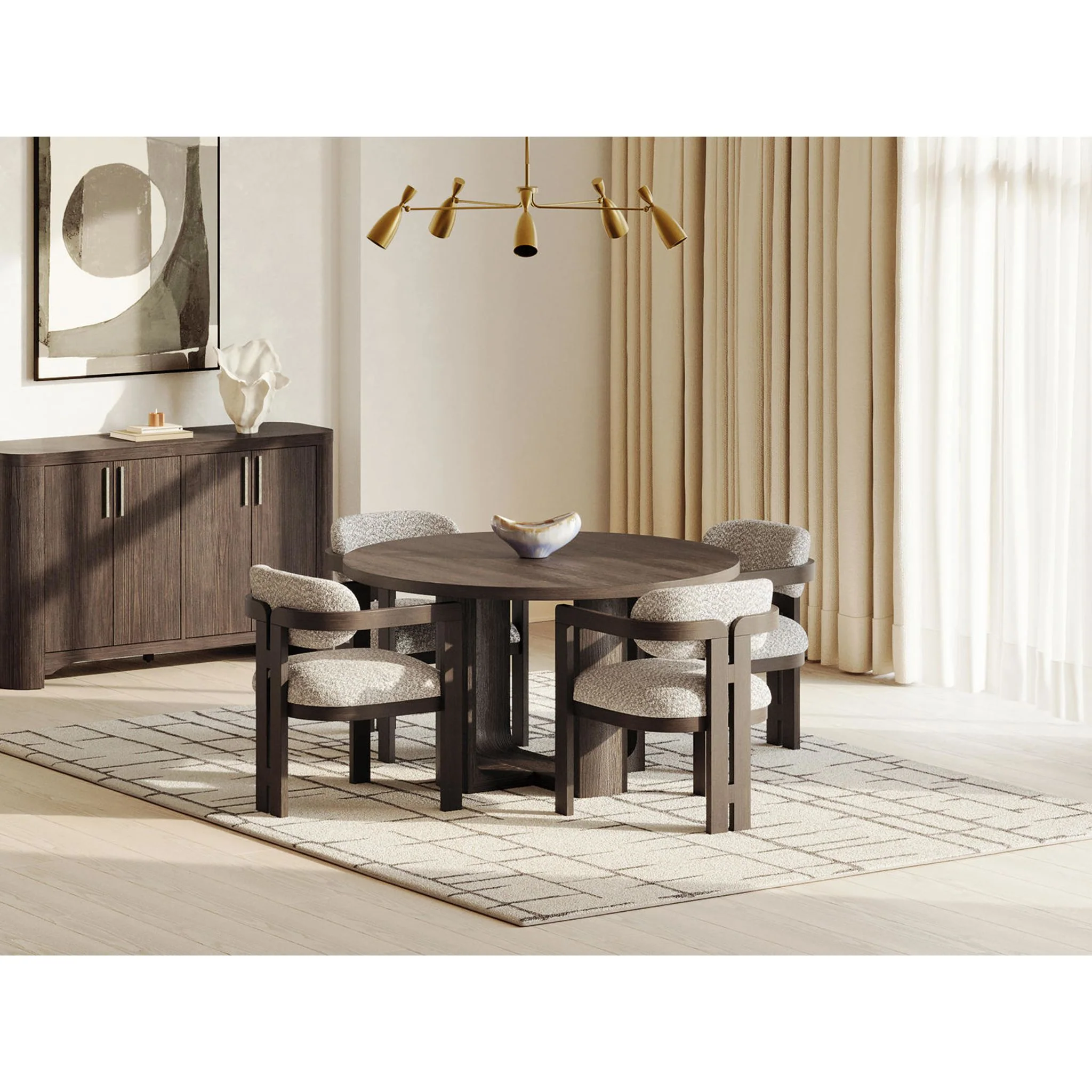 Neo-Exclusive Dining Arm Chair - Image 9