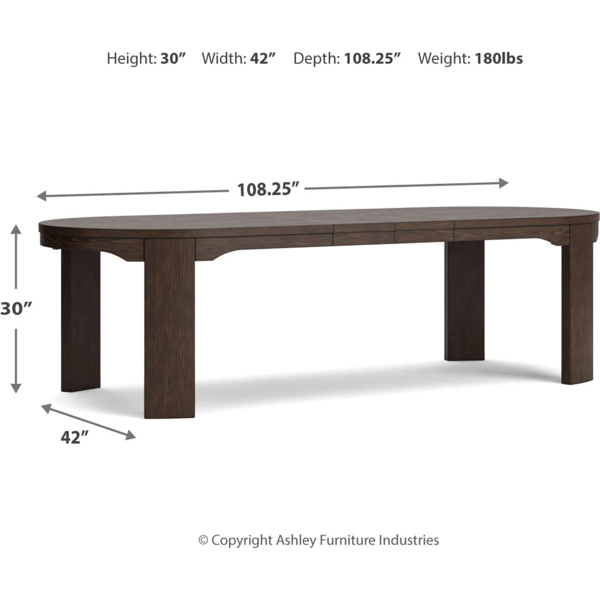 Neo-Exclusive Dining Extension Table - Image 18