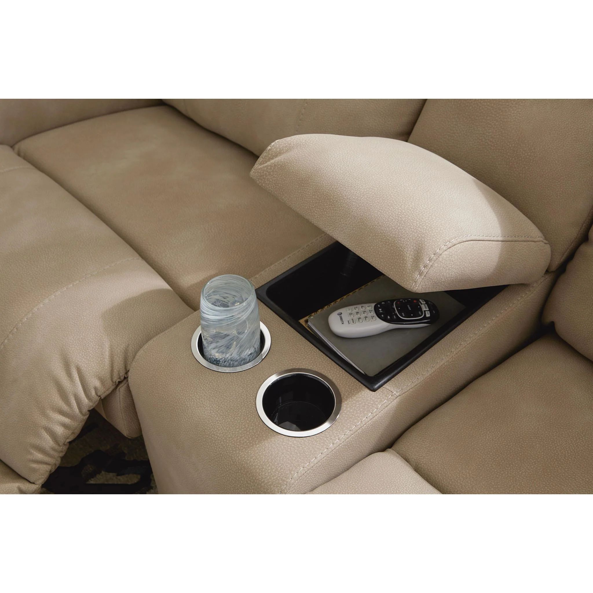 Next-Gen Durapella 6 Piece Modular Power Reclining Sectional with Console - Image 54