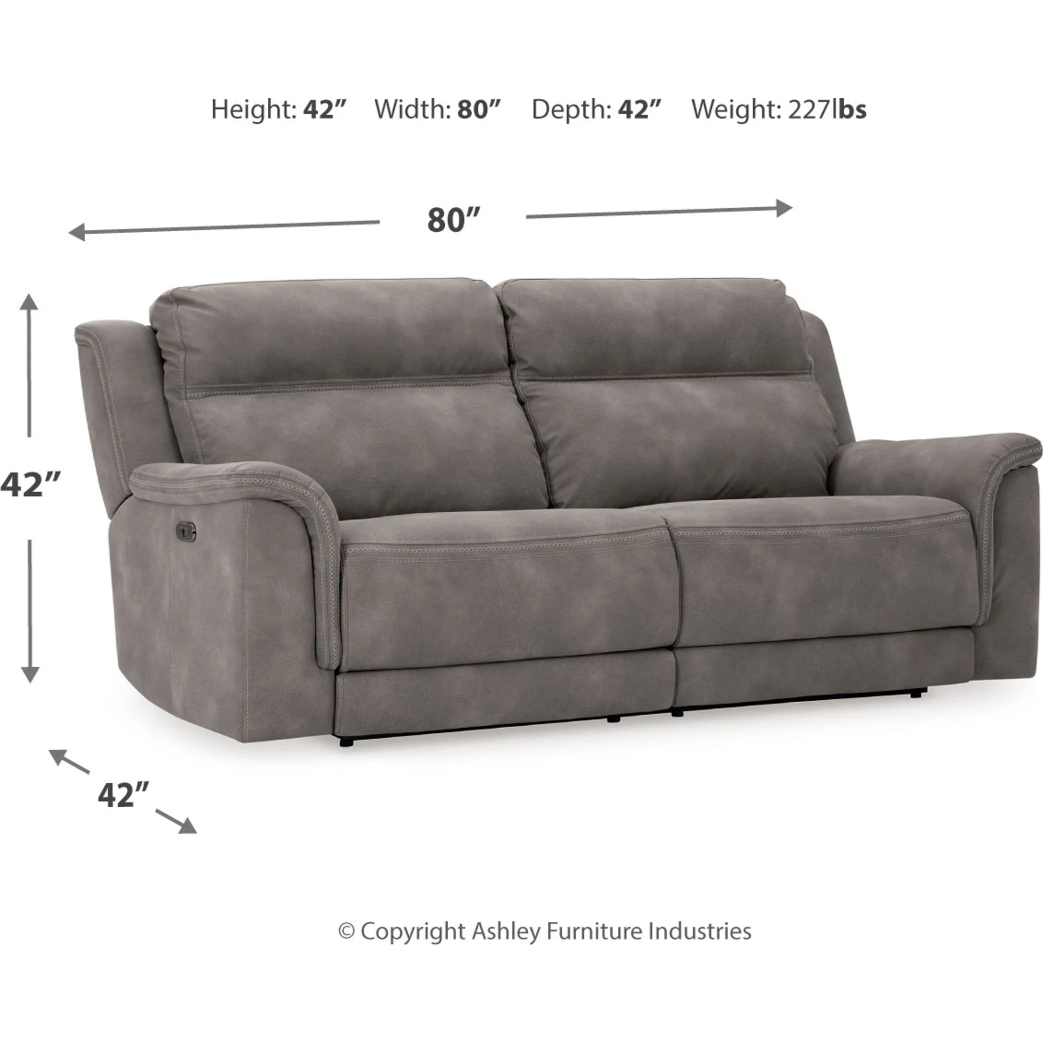 Next-Gen Durapella Reclining Sofa with Power - Image 10