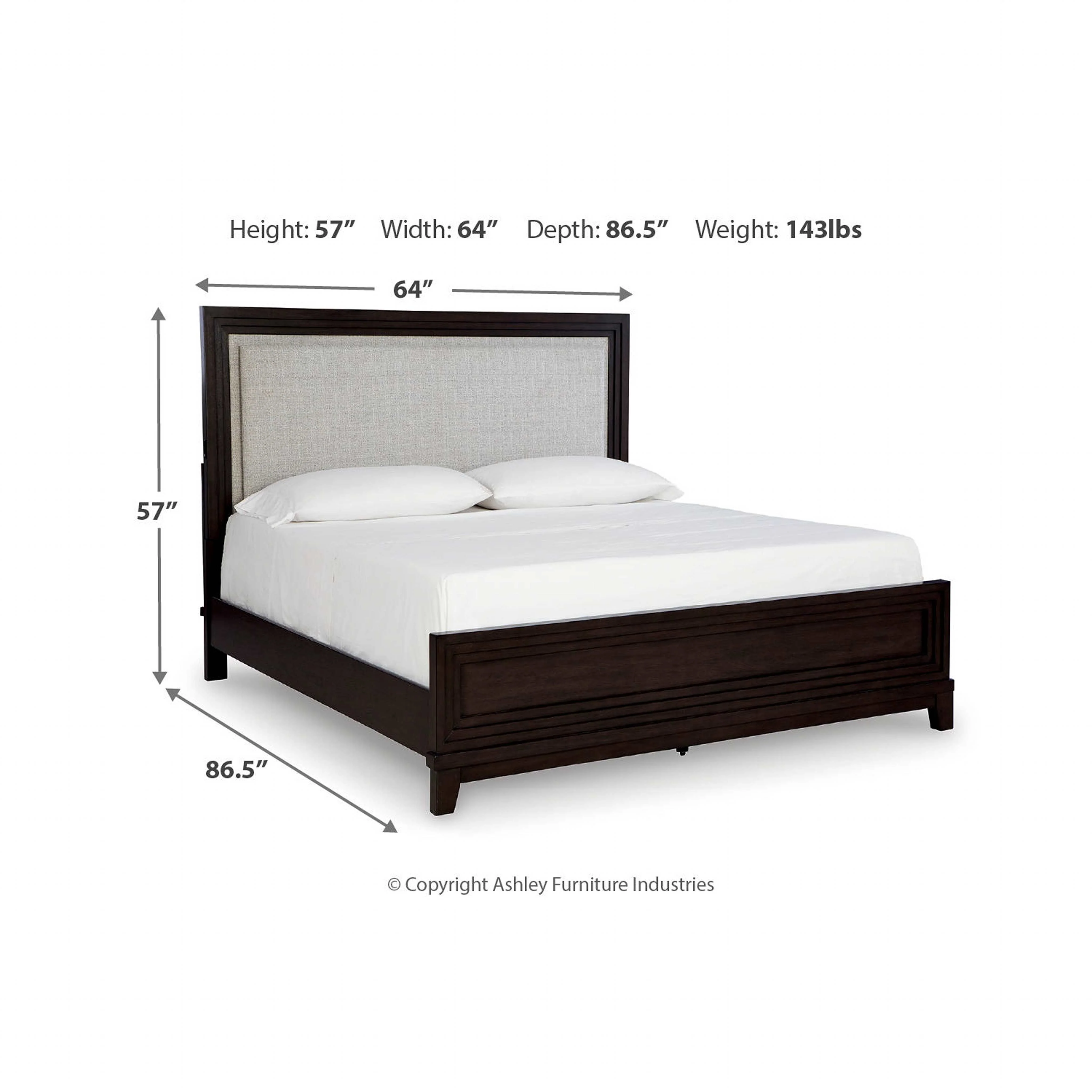 Neymorton Queen Panel Bed - Image 3