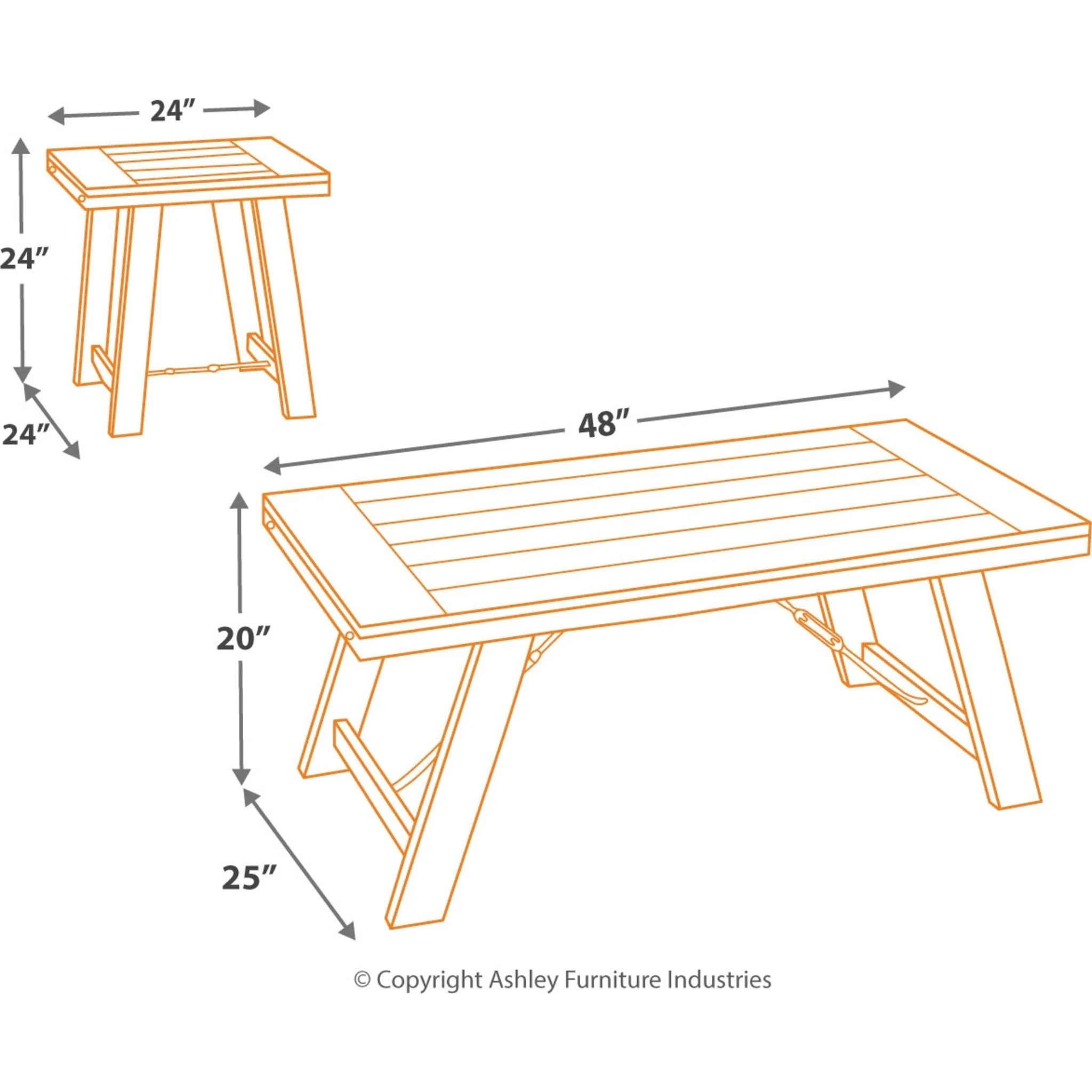 Noorbrook Occasional Table Set (set of 3) - Image 4