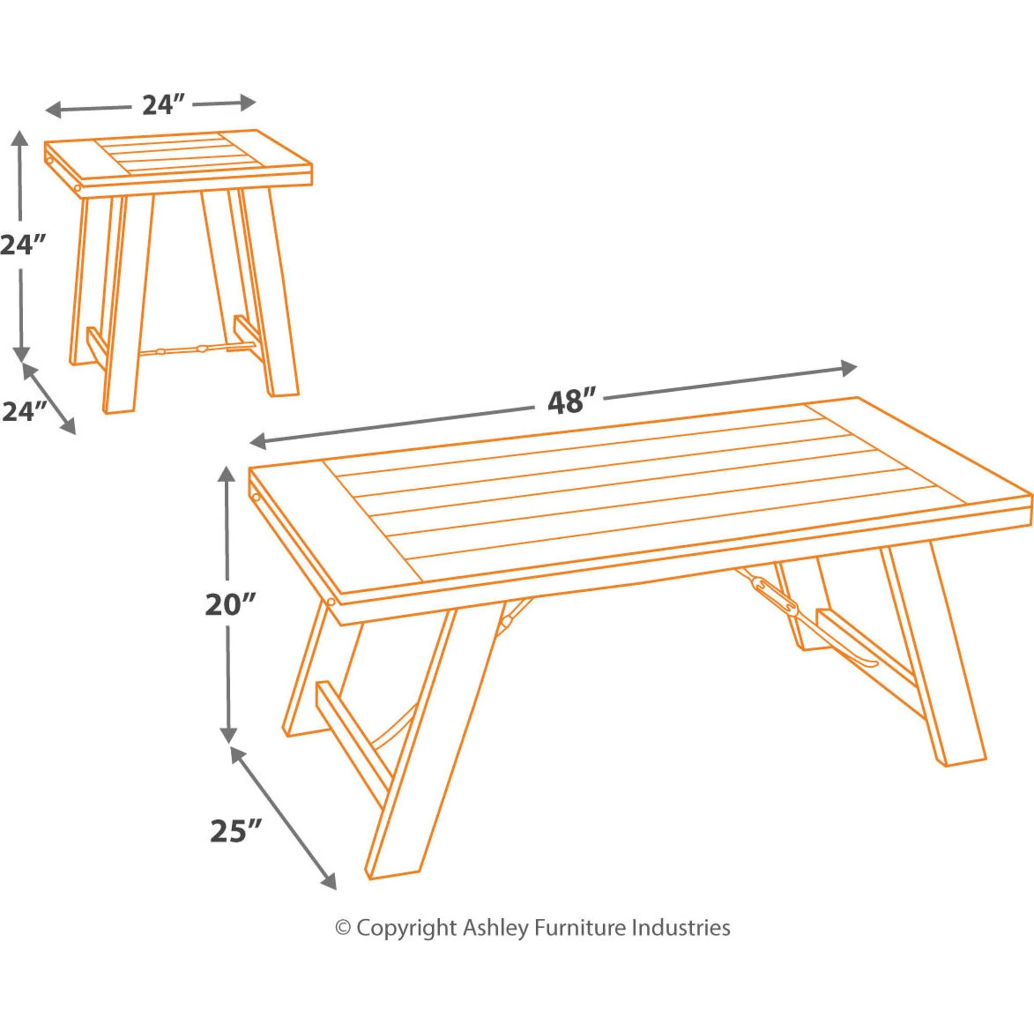 Noorbrook Occasional Table Set (set of 3) - Image 5