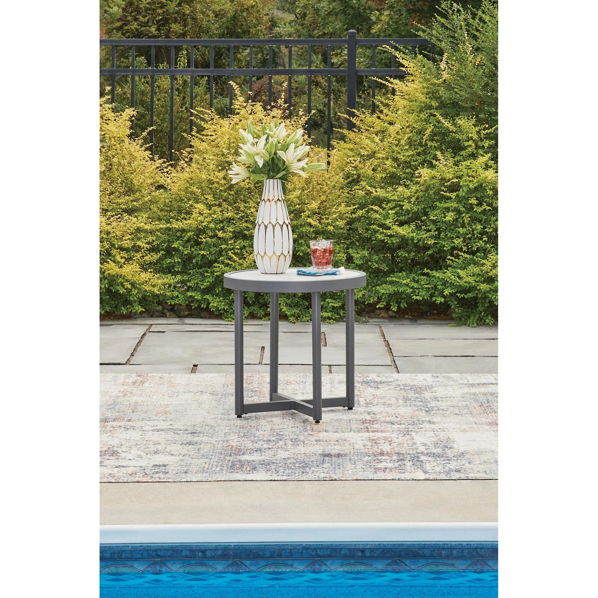 North Island Outdoor End Table - Image 5