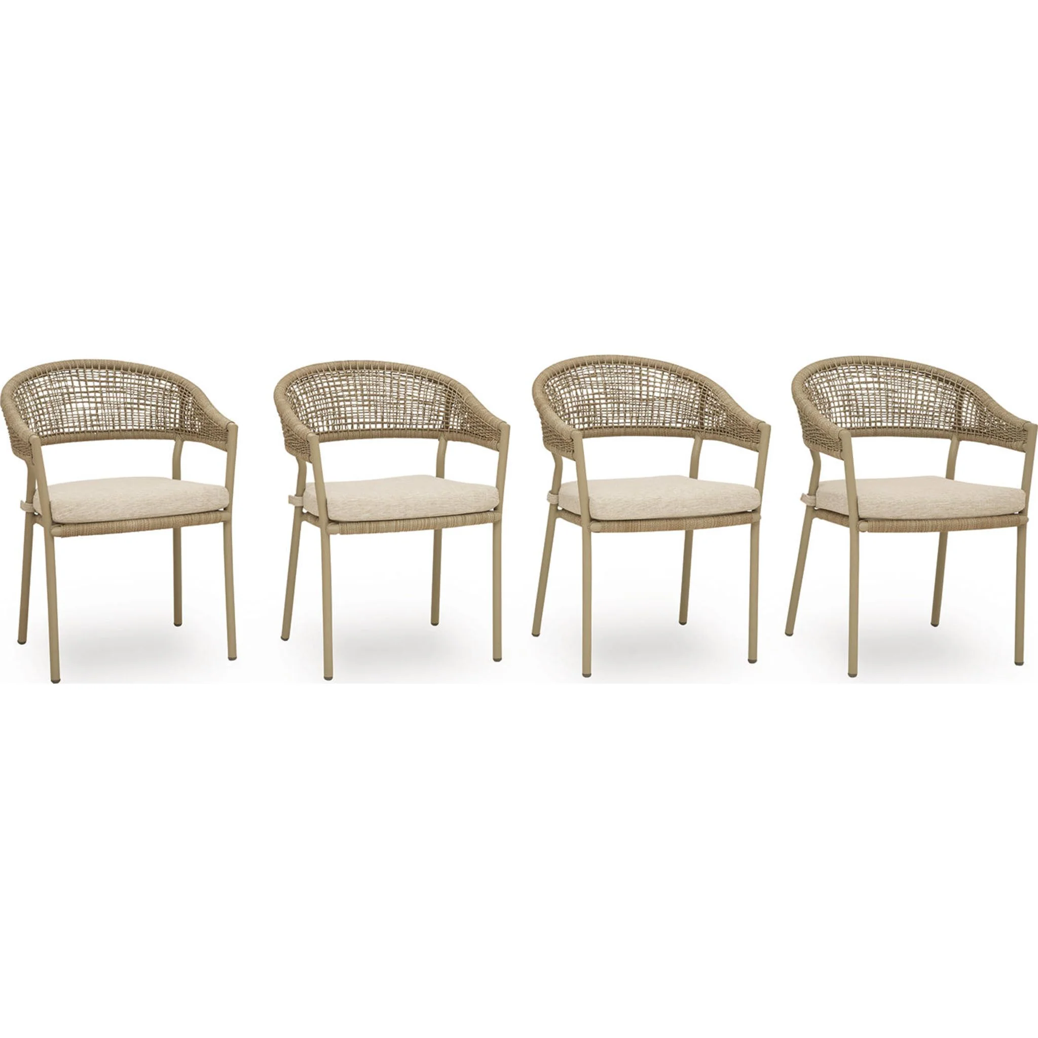 Ocean Park Outdoor Arm Chair (Set of 4)