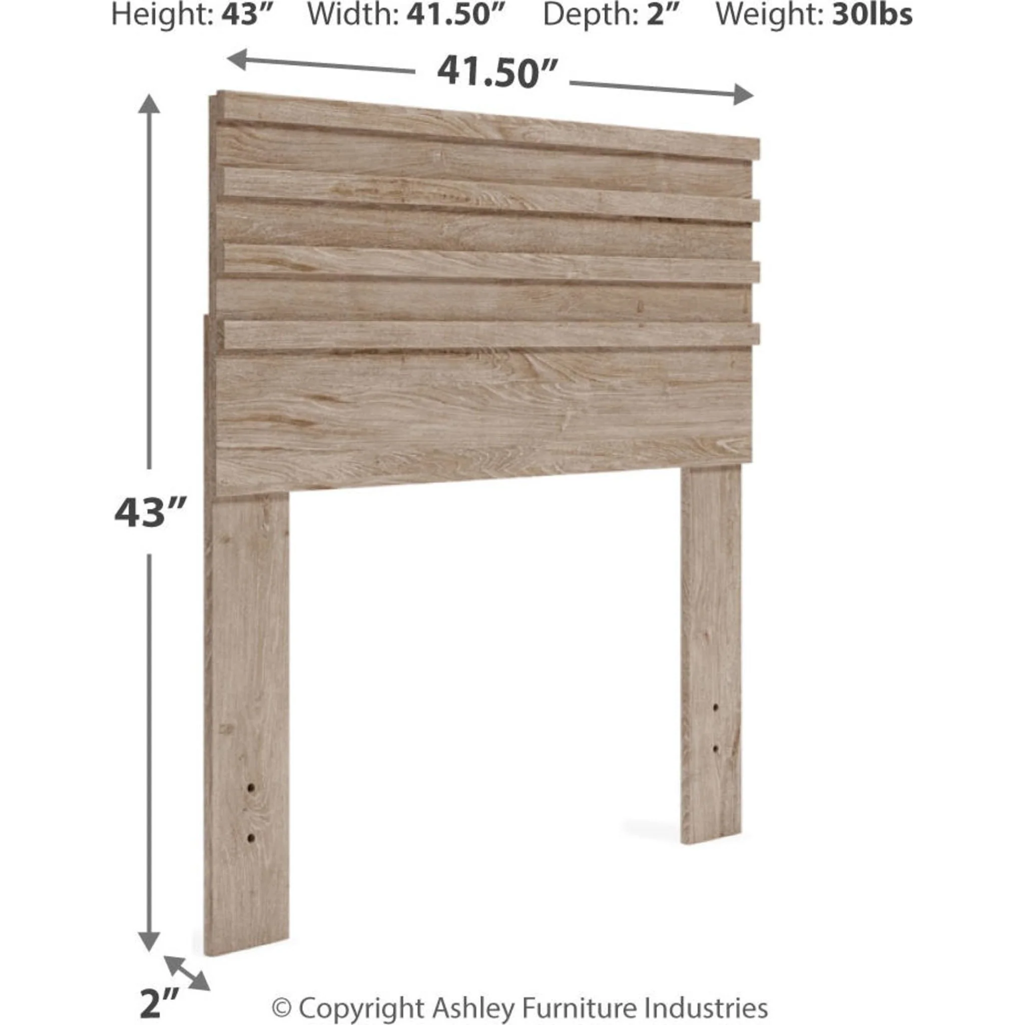 Oliah Twin Panel Headboard - Image 6