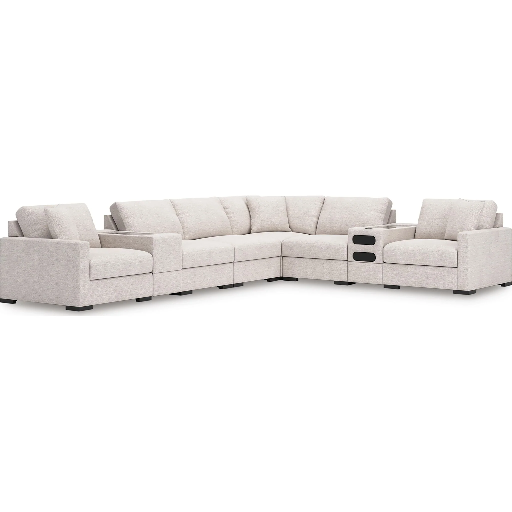 Omaha-Exclusive 8 Piece Modular Sectional with Audio System and Storage - Image 152