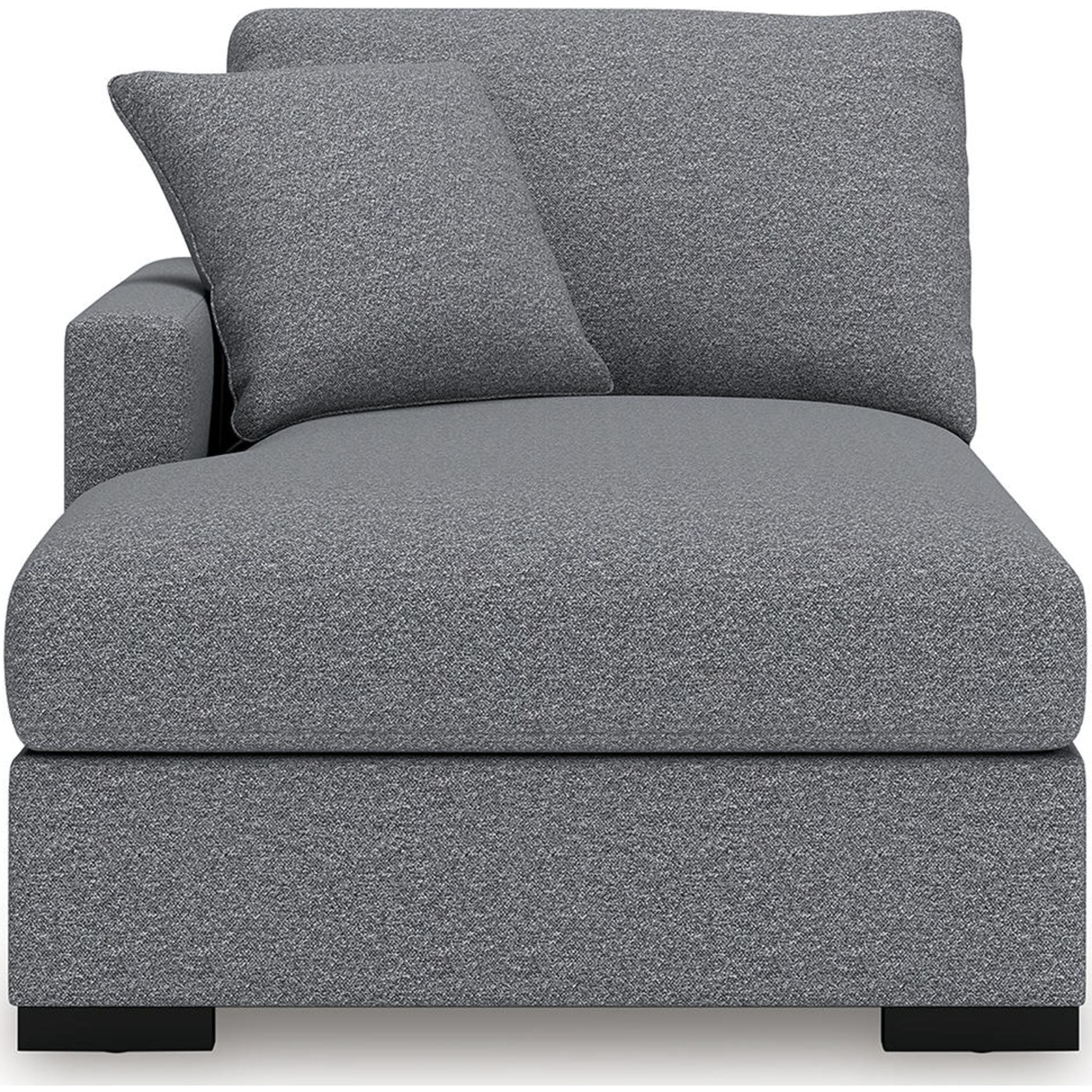Omaha-Exclusive 8 Piece Modular Sectional with Dual Chaise. Audio System and Storage - Image 5