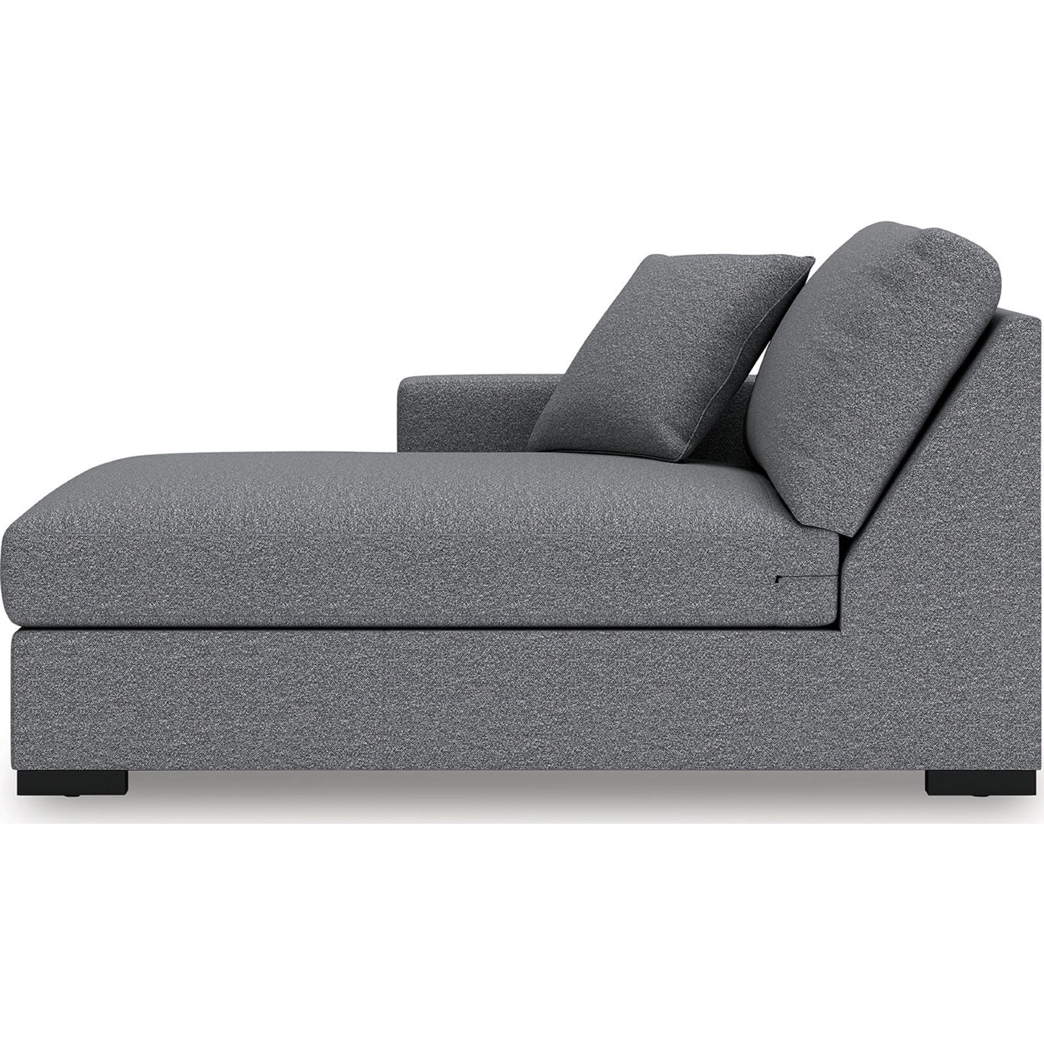 Omaha-Exclusive 8 Piece Modular Sectional with Dual Chaise. Audio System and Storage - Image 6