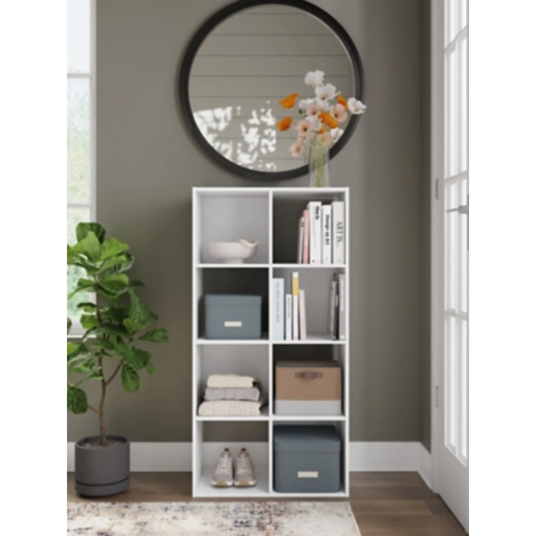 Onita Eight Cube Organizer Bookcase - Image 14